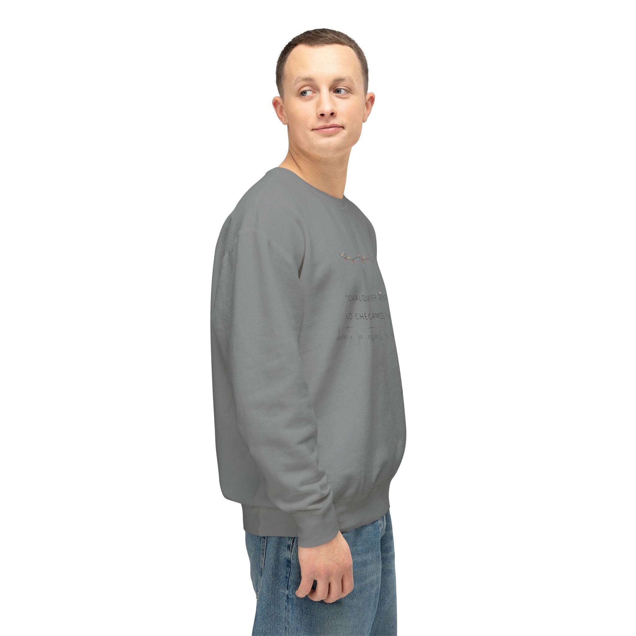 Snowman Crewneck Sweatshirt  Cute Holiday Snowman Pullover