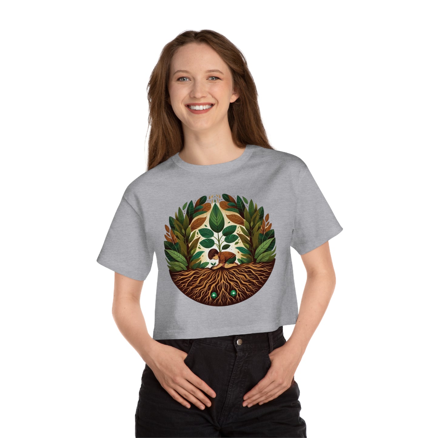 Bohemian Soul, Unisex Comfort Nature Lover Gift, Plant Enthusiast Top, Earth Day Apparel, Casual Summer Tee