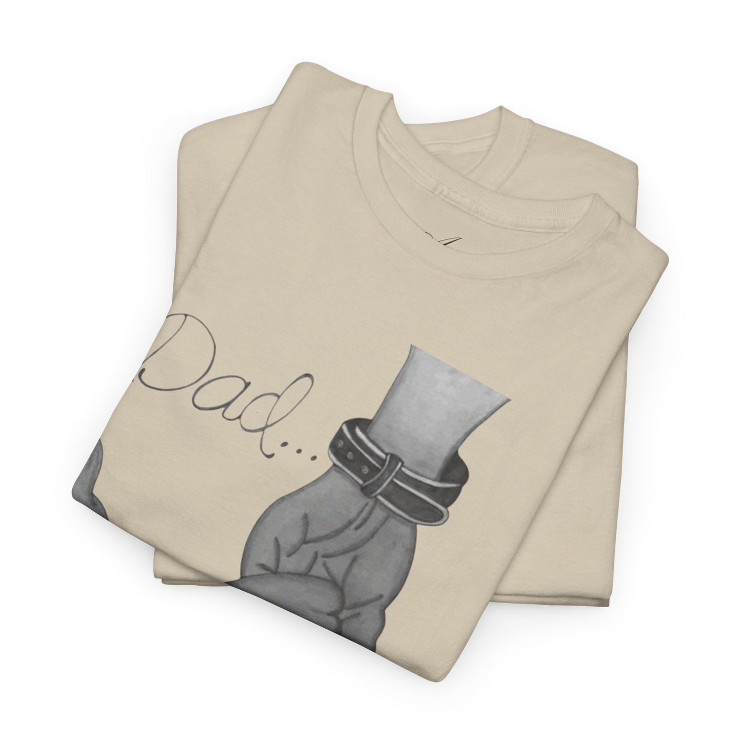 Heartfelt Dad Tee, Perfect Gift for Father's Day, Casual Wear, Family Bonding, Unisex Cotton Shirt, Thoughtful Keepsake