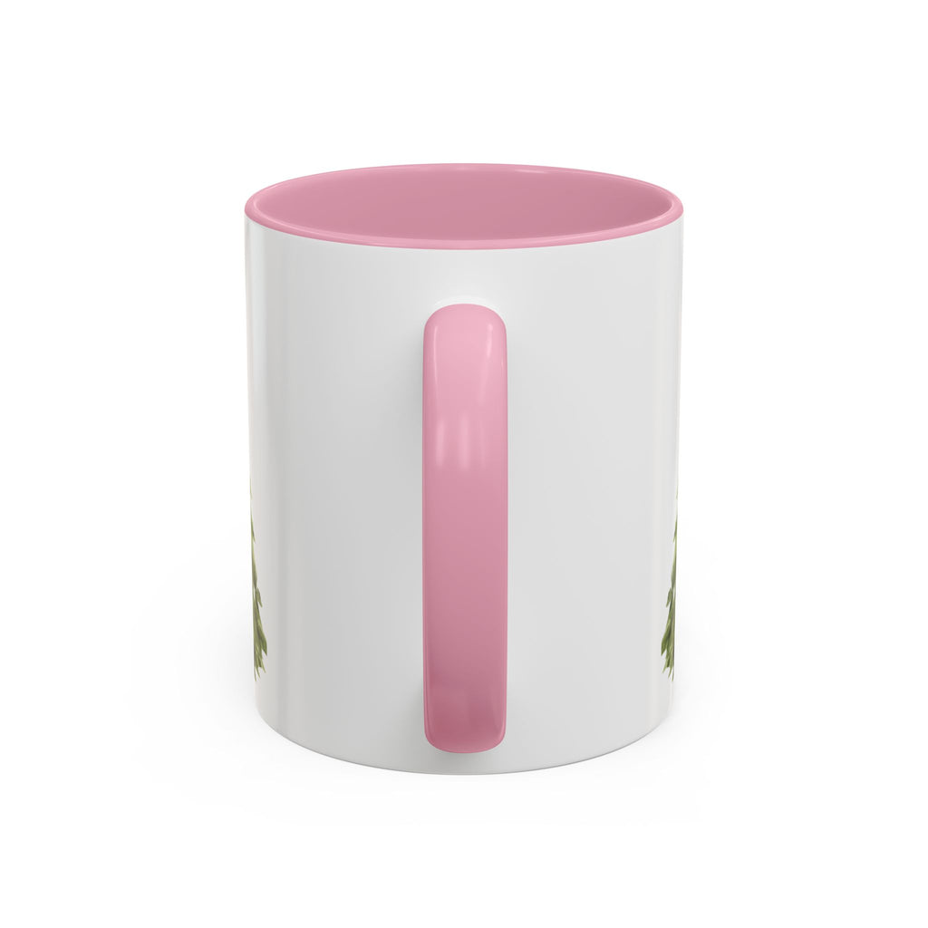 Christian Cross & Pine Tree Mug — Faith Reminder Coffee Cup (11oz/15oz)