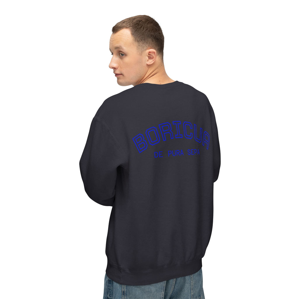 Puerto Rican Benito Parade Sweatshirt  Boricua De Pura Cepa Crewneck Puerto Rico Navidades