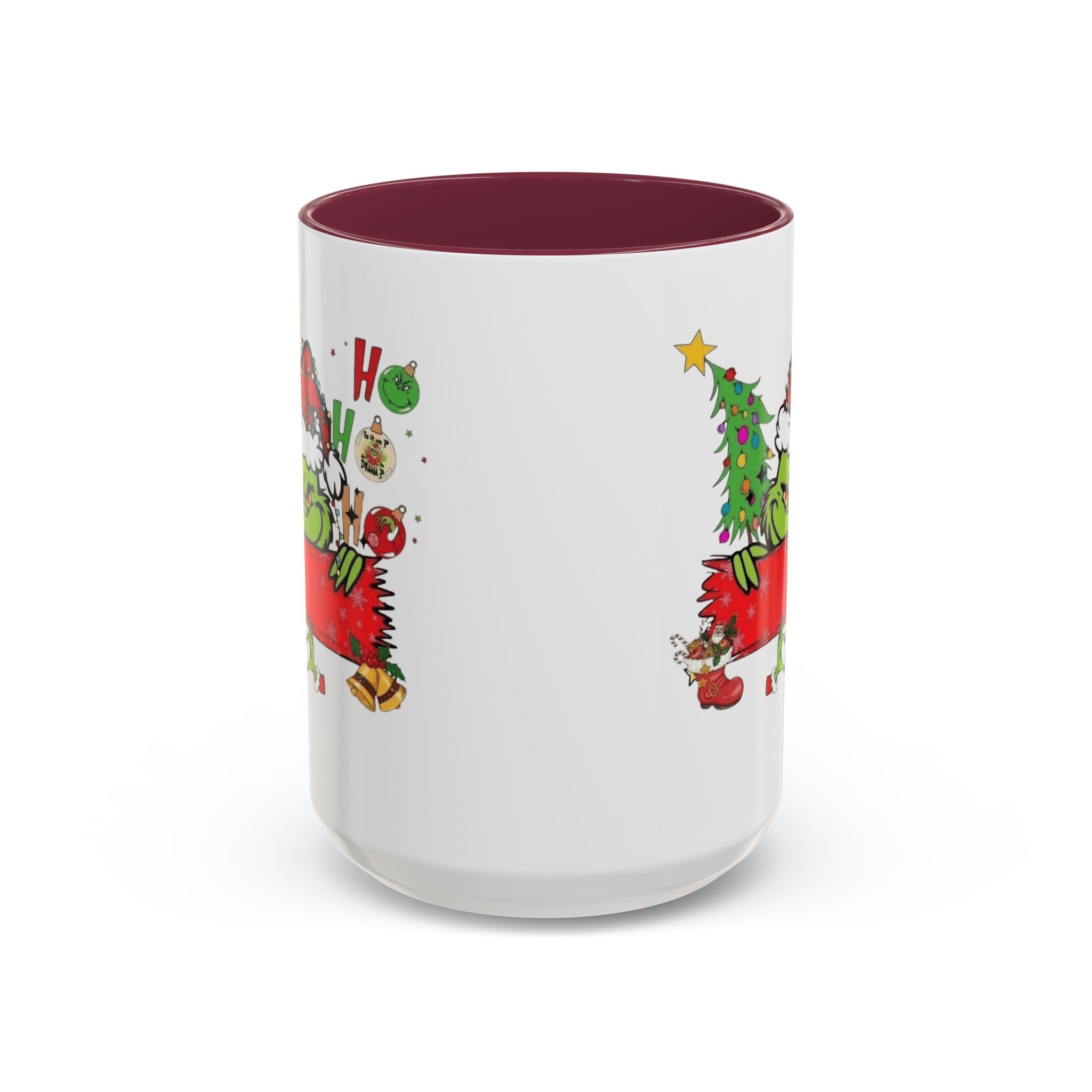 Christmas Grinch Mug (11oz & 15oz)  Funny Holiday Coffee Cup with Grinch Illustration Christmas Mugs Collection!