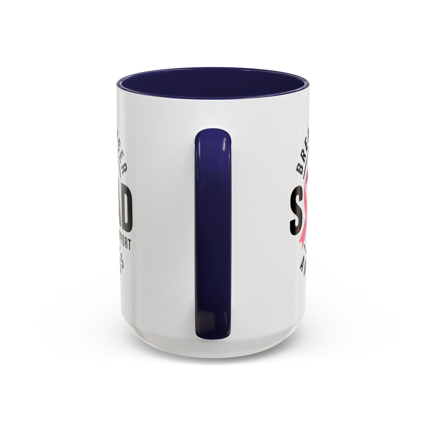 Breast Cancer Awareness Coffee Mug - Support Your Squad