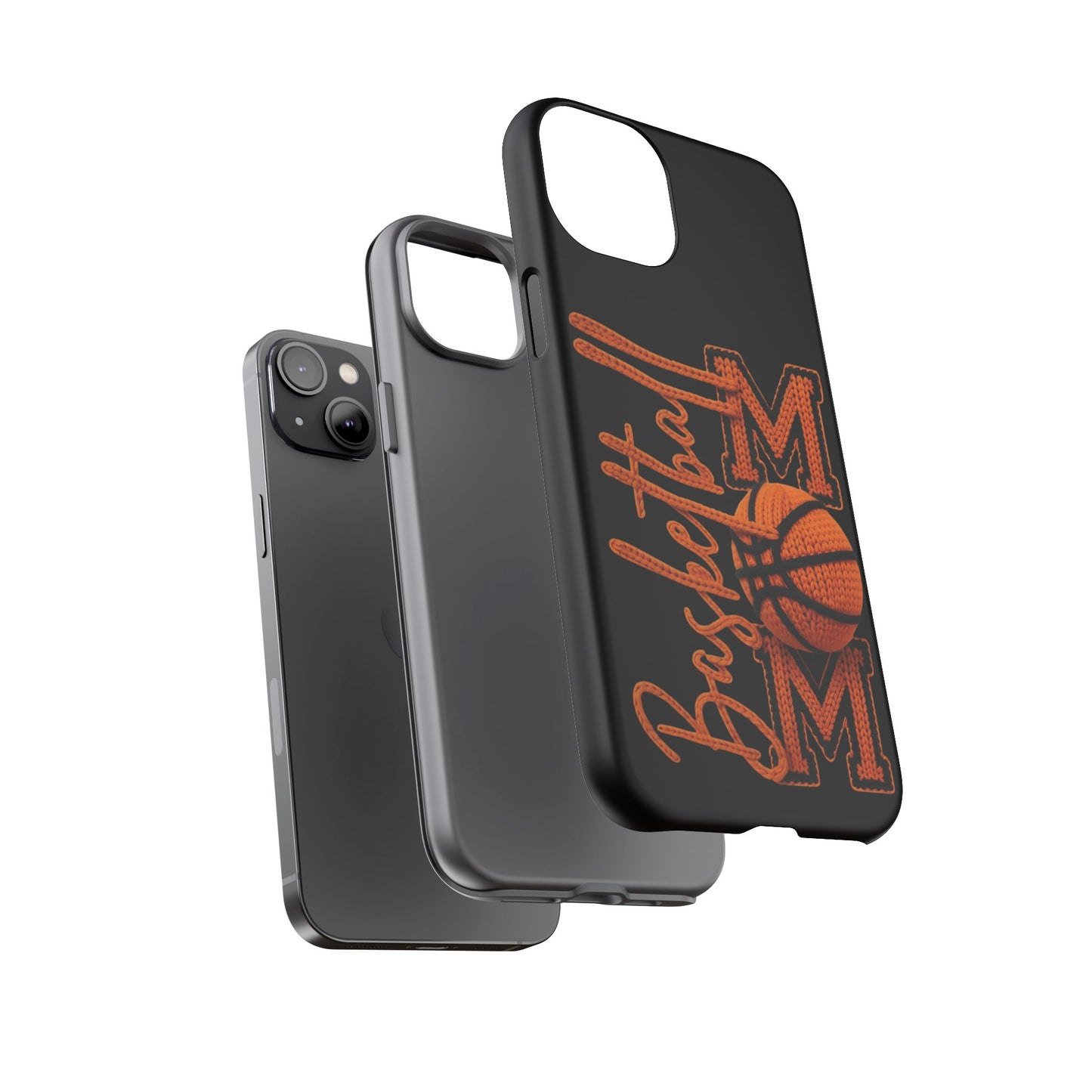 Basketball Mom Phone Case  'Basketball MOM' Protective Hard Cover
