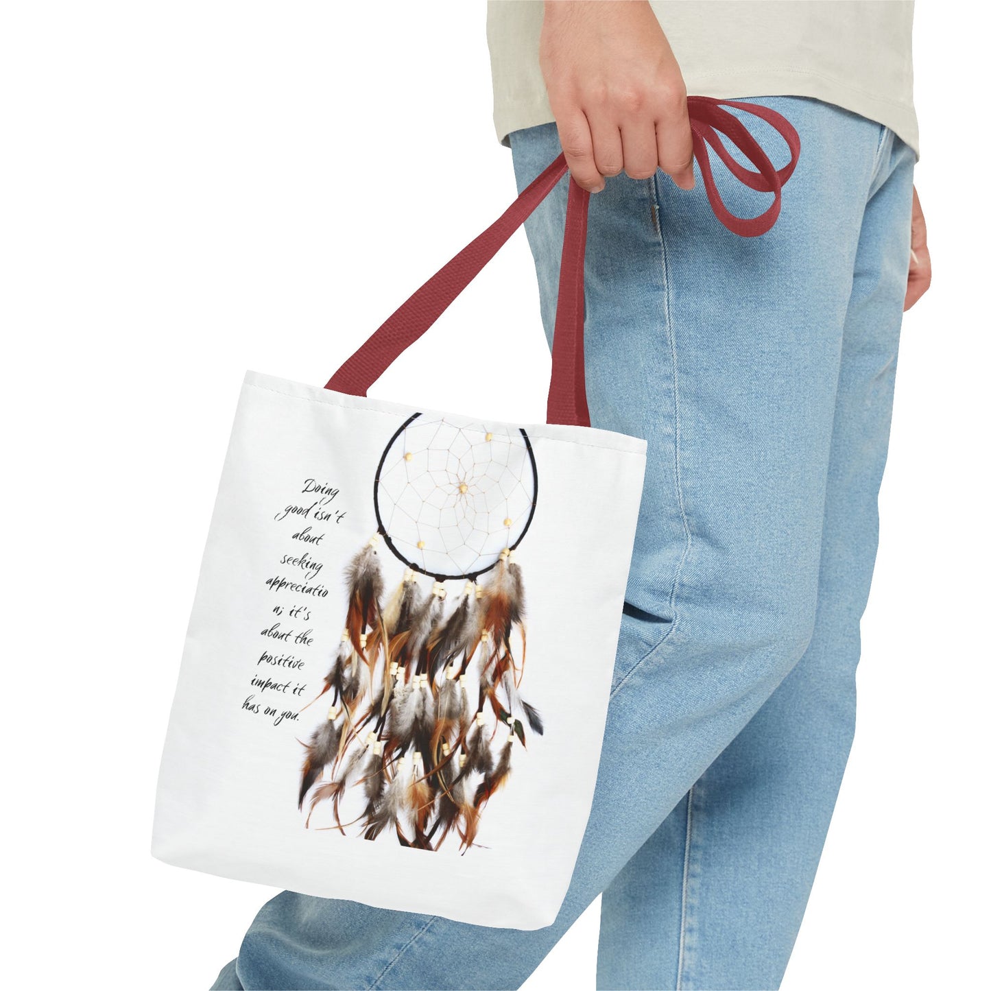 Bojo Motivational Design Tote Bags Tote Bag (AOP)