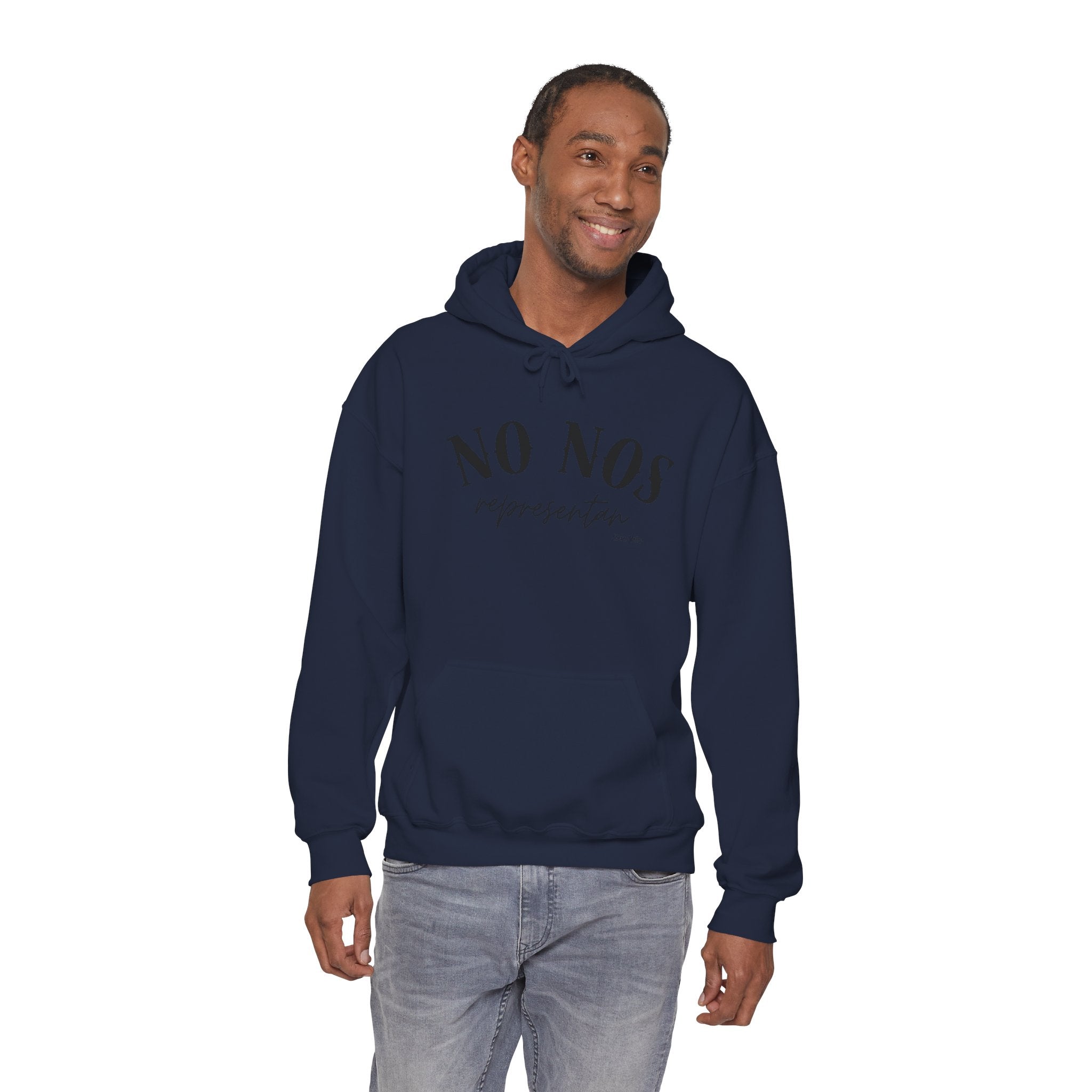 Puerto Rican Pride Hoodie  “No Nos representan” Front & Puñeta Flag Back