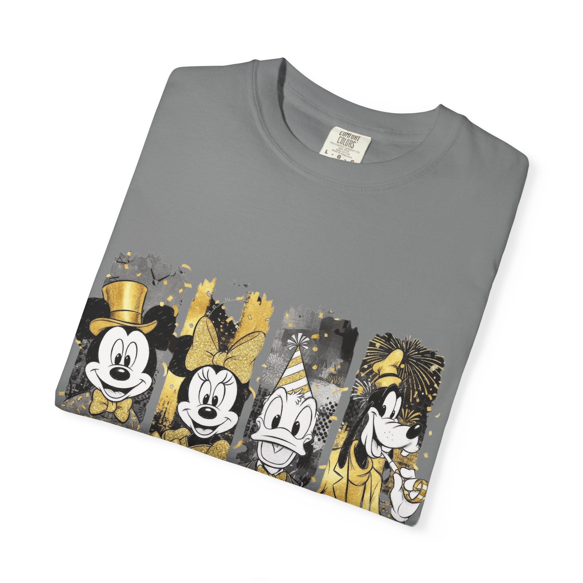 New Year Mickey & Friends T-Shirt  'Happy New Year' Graphic Tee