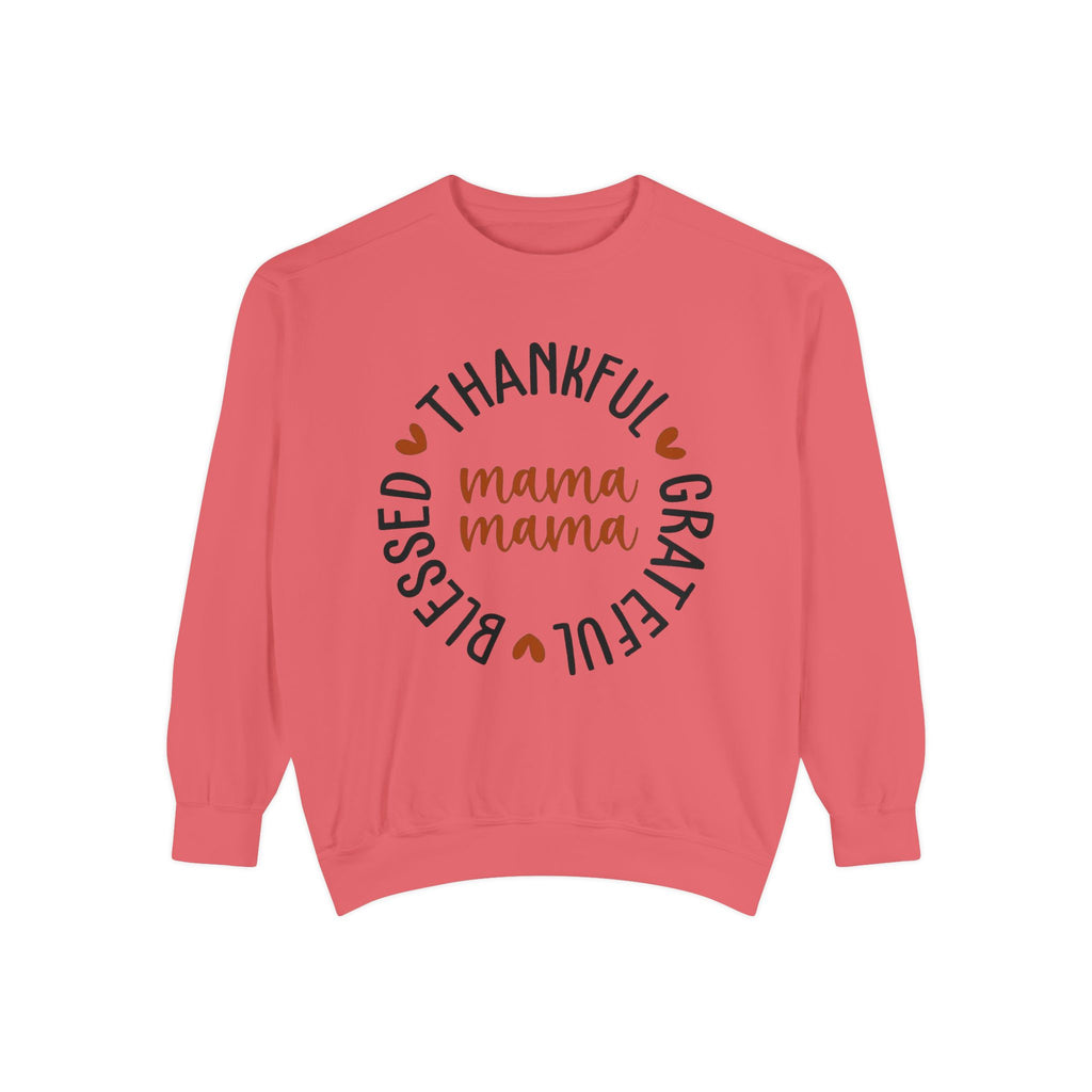 MOM  Sweatshirt Thankful Grateful Blessed "Mama Mama" Sweatshirt