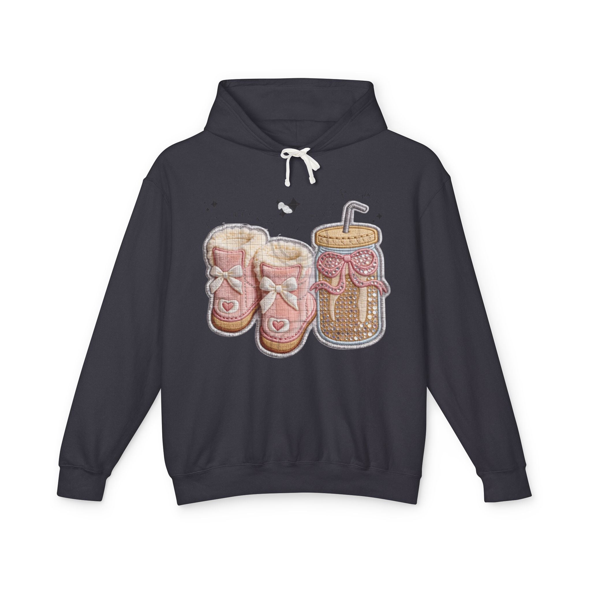 Cozy Baby Booties  Bottle Hoodie  Cute Newborn Nursing Mom Sweatshirt