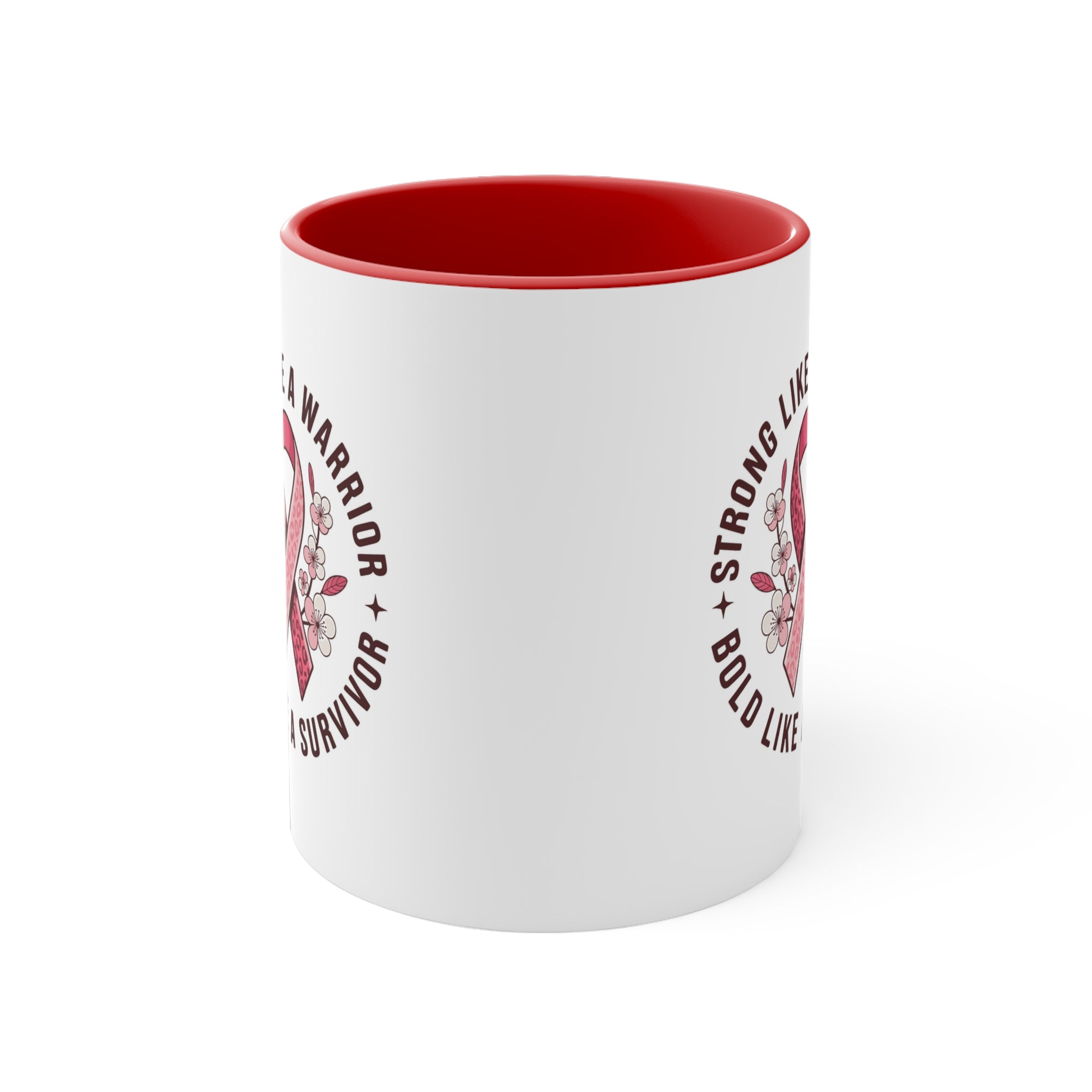 Empowering Survivor Mug - Strong Like a Warrior CancerSurvivor HopeMug