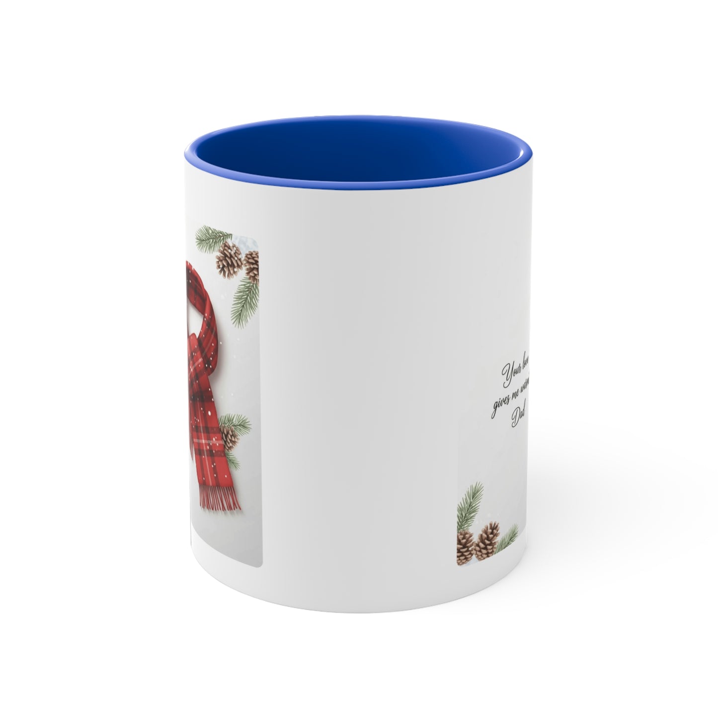 Xmas Mug Collection Funny, Cute & Cozy Holiday Coffee MugsFestive Love Mug 11oz Colorful Accent Christmas Gift for Dad