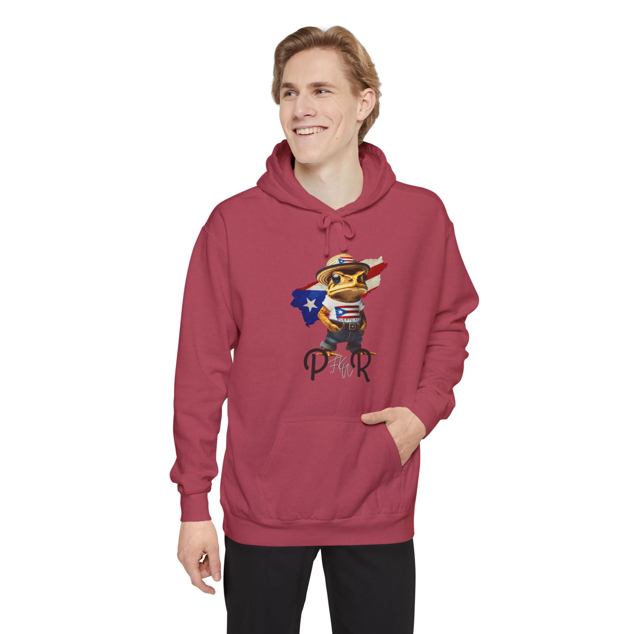 Camiseta y Sudadera Unisex con Bordado – Diseño de Puerto Rico Puerto Rico Embroidered T-Shirt & Unisex Crewneck Sweatshirt