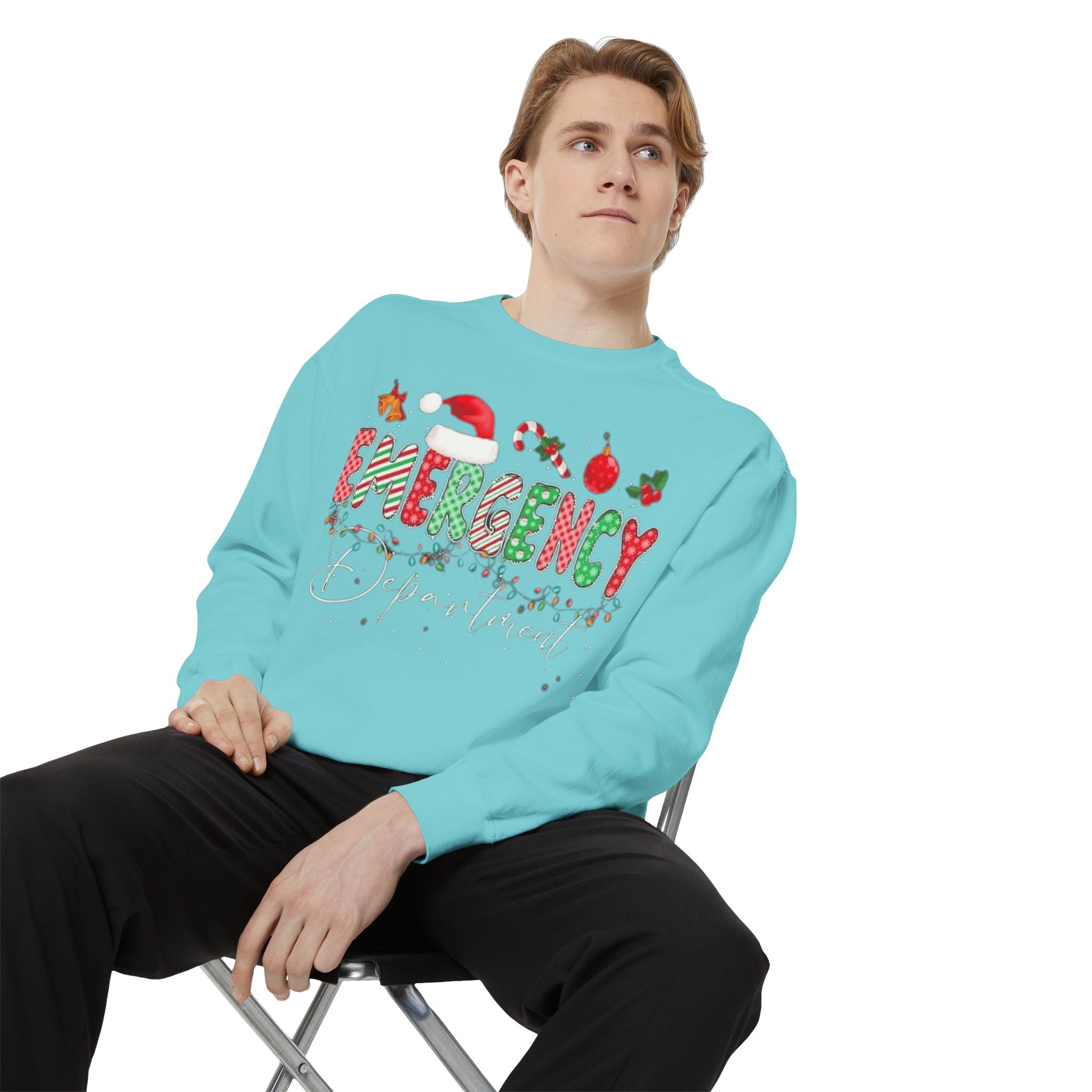 Holiday 'Emergency Department' Christmas Sweatshirt