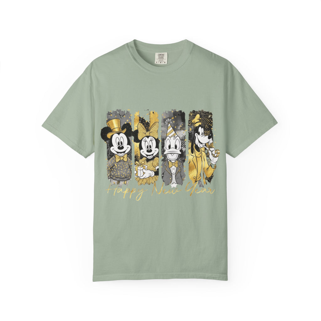 New Year Mickey & Friends T-Shirt  'Happy New Year' Graphic Tee