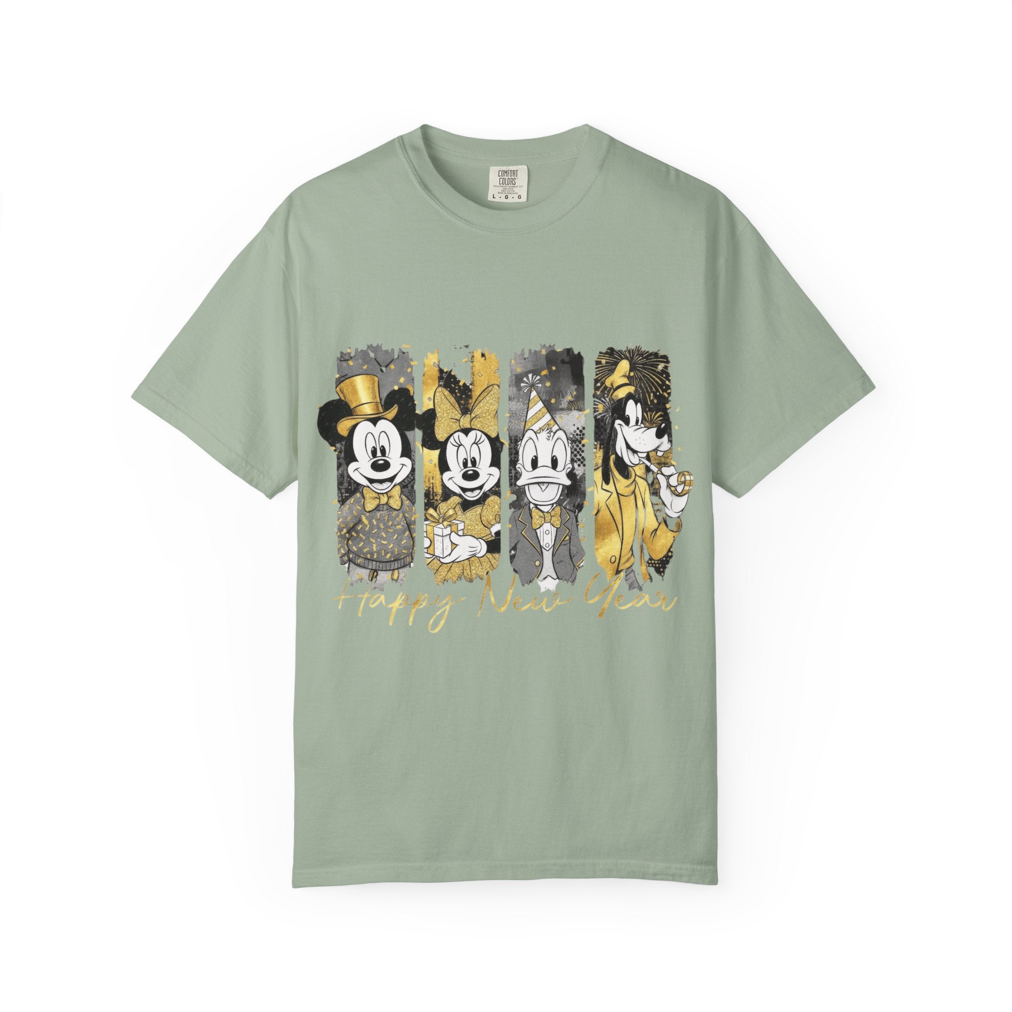 New Year Mickey & Friends T-Shirt  'Happy New Year' Graphic Tee