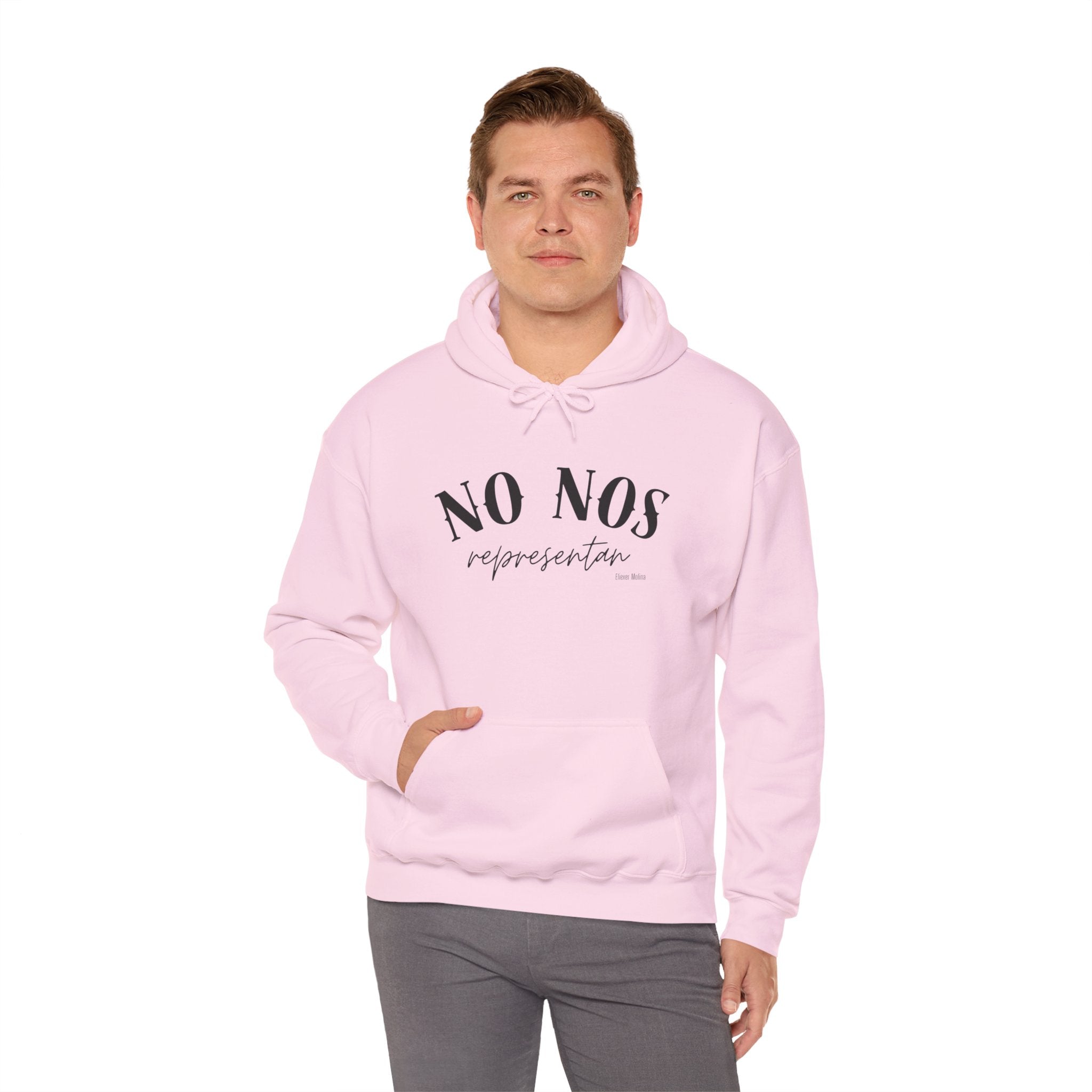 Puerto Rican Pride Hoodie  “No Nos representan” Front & Puñeta Flag Back