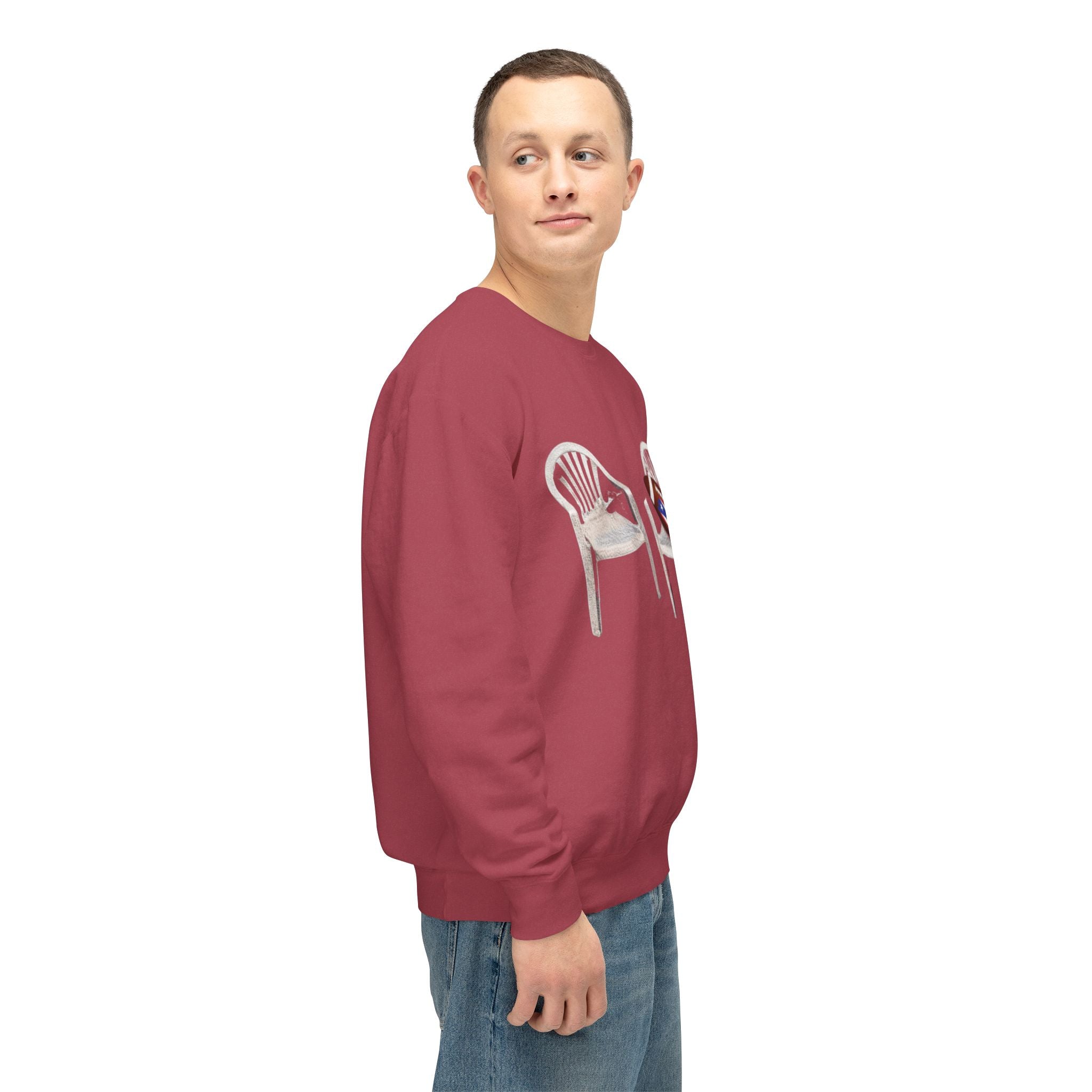 Benito Super Bowl 94 Puerto Rico Shirt Chair Vibes Crewneck Sweatshirt