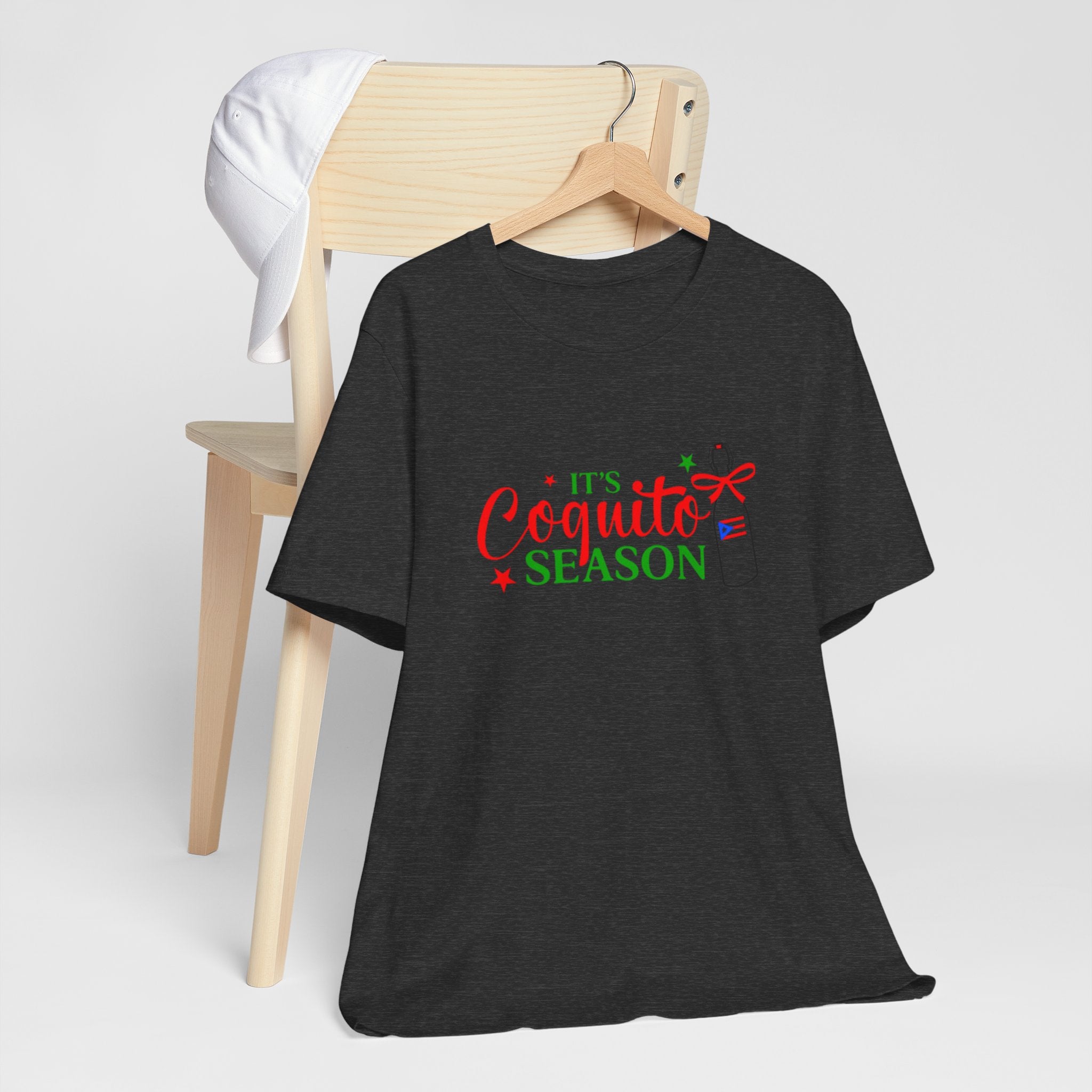 It's Coquito Season T-Shirt - Christmas Puerto Rican Holiday Cocktail Tee