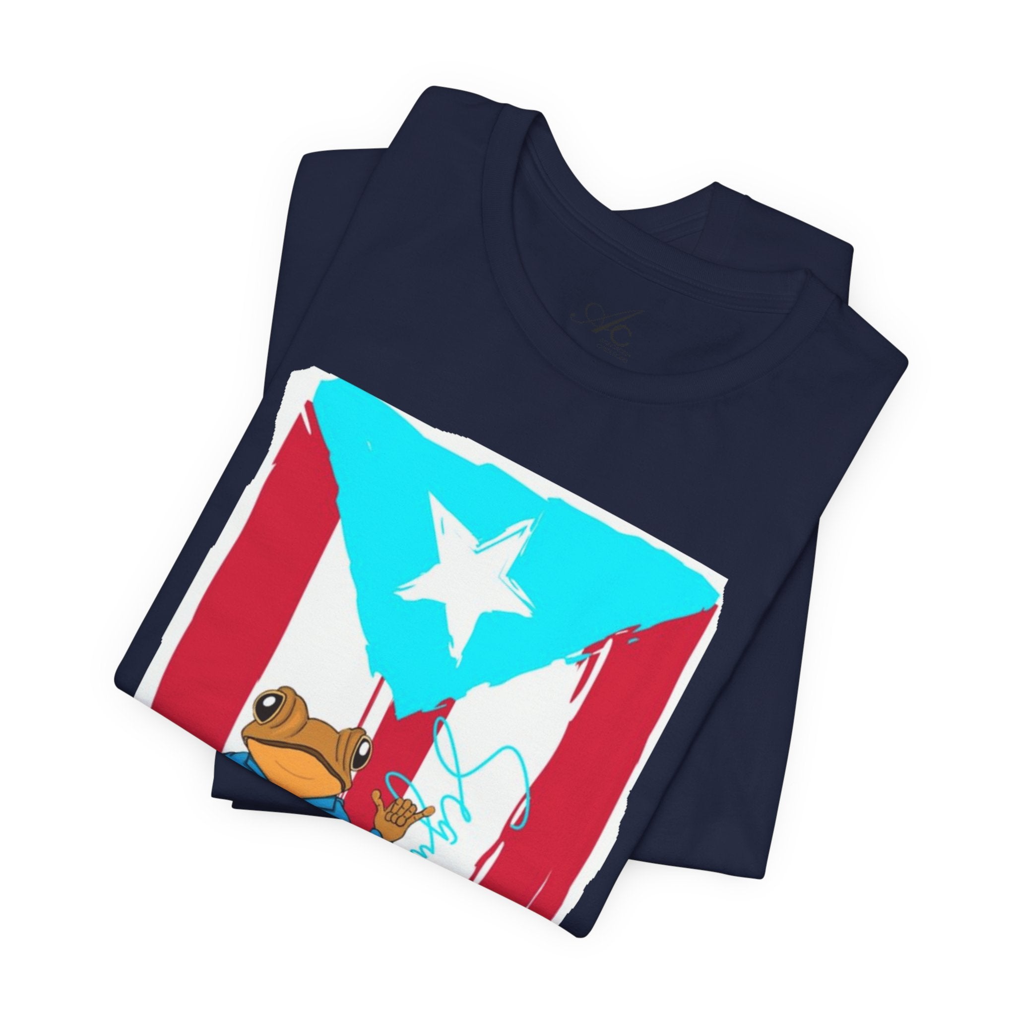 Puerto Rican Coqui Flag T‑Shirt  Boricua Pride Tee