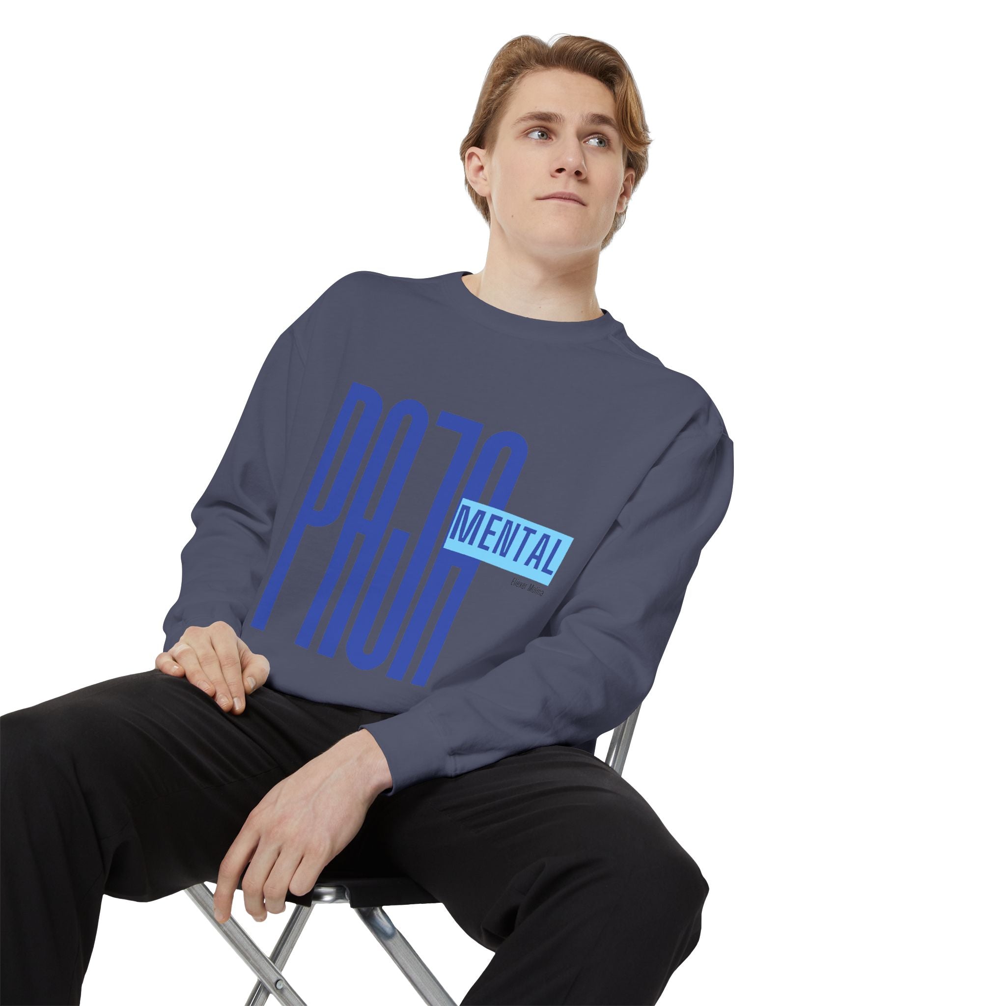 Mental Pazn Sweatshirt "Suerten Ya Esa" Spanish Graphic Crewneck