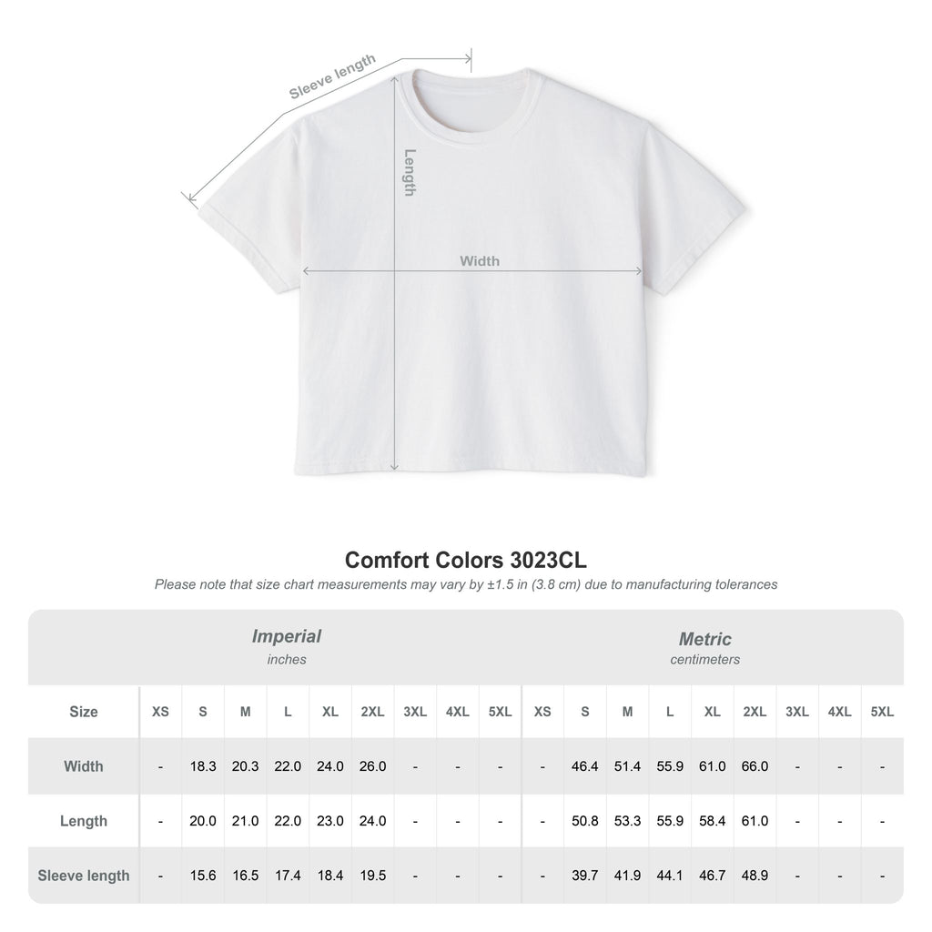 New York Script Logo Women's Boxy Tee – Vintage City Graphic T-Shirt