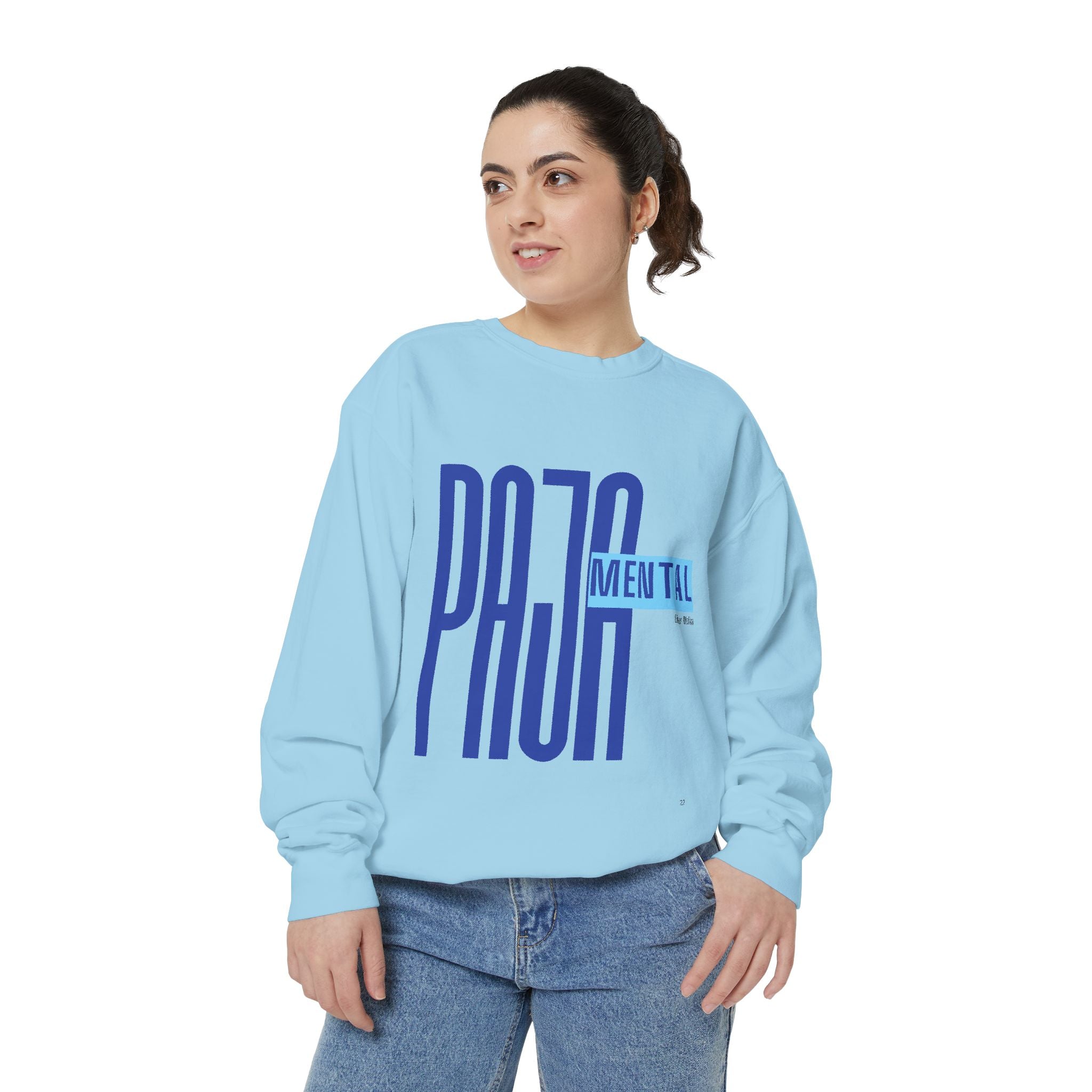 Mental Pazn Sweatshirt "Suerten Ya Esa" Spanish Graphic Crewneck