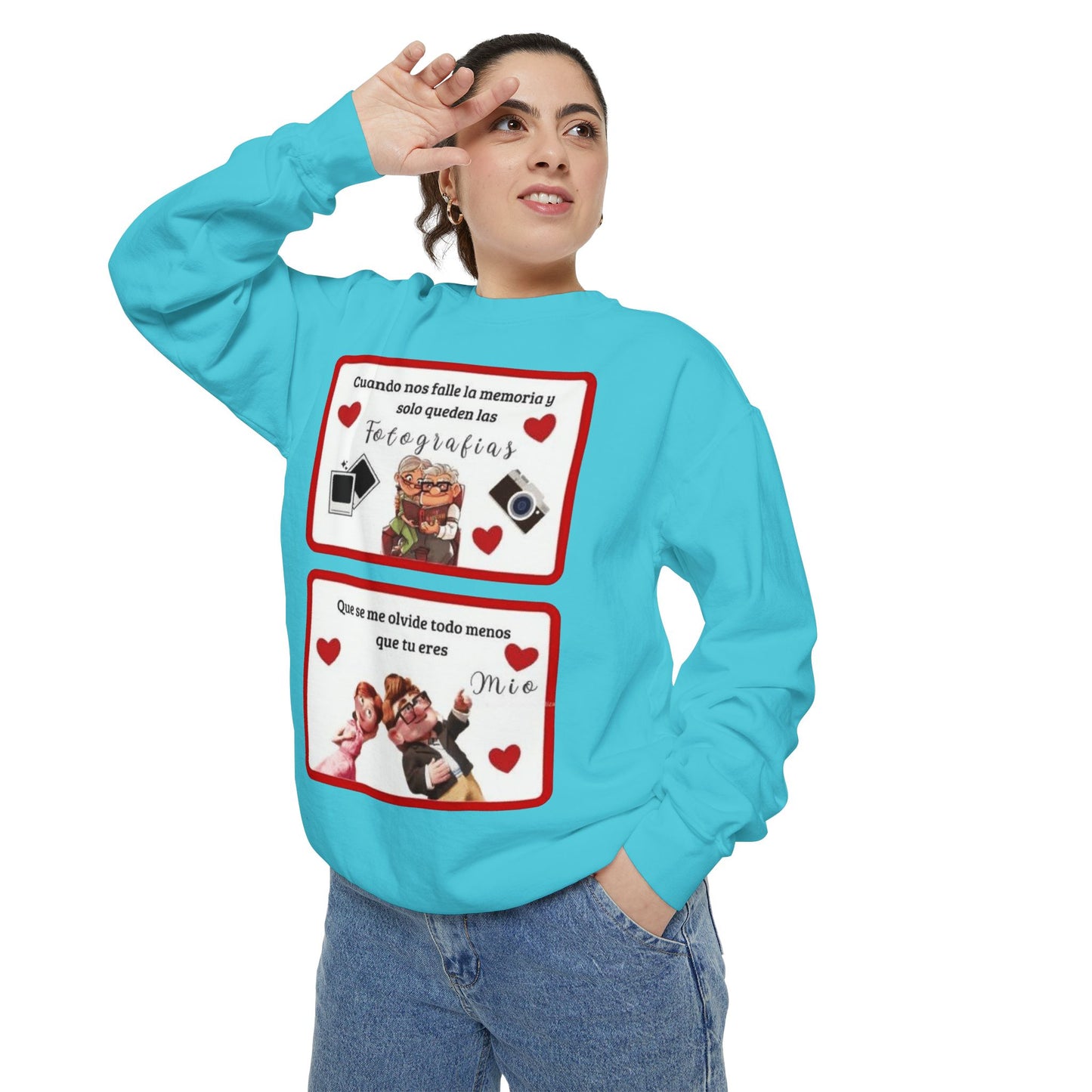 Valentine's Day Photo Collage  Romantico SAN VALENTÍN sweatshirt