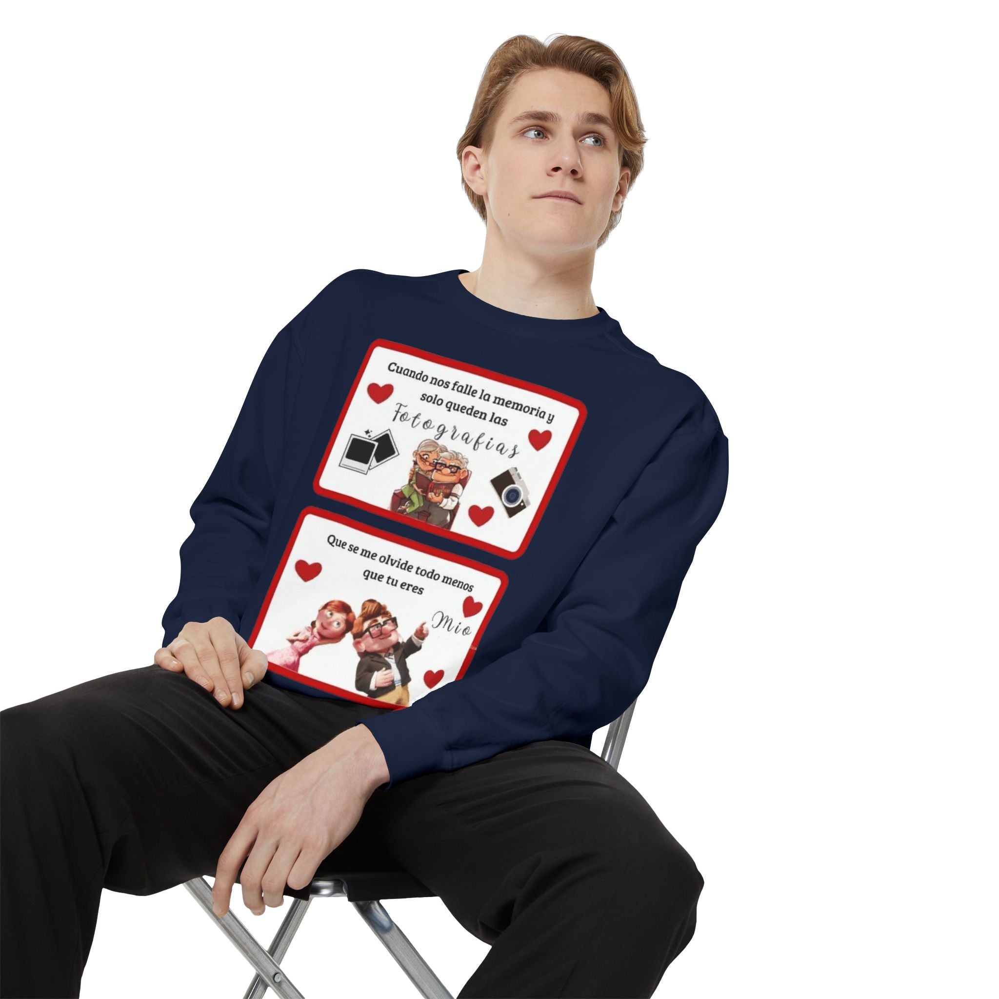 Valentine's Day Photo Collage  Romantico SAN VALENTÍN sweatshirt