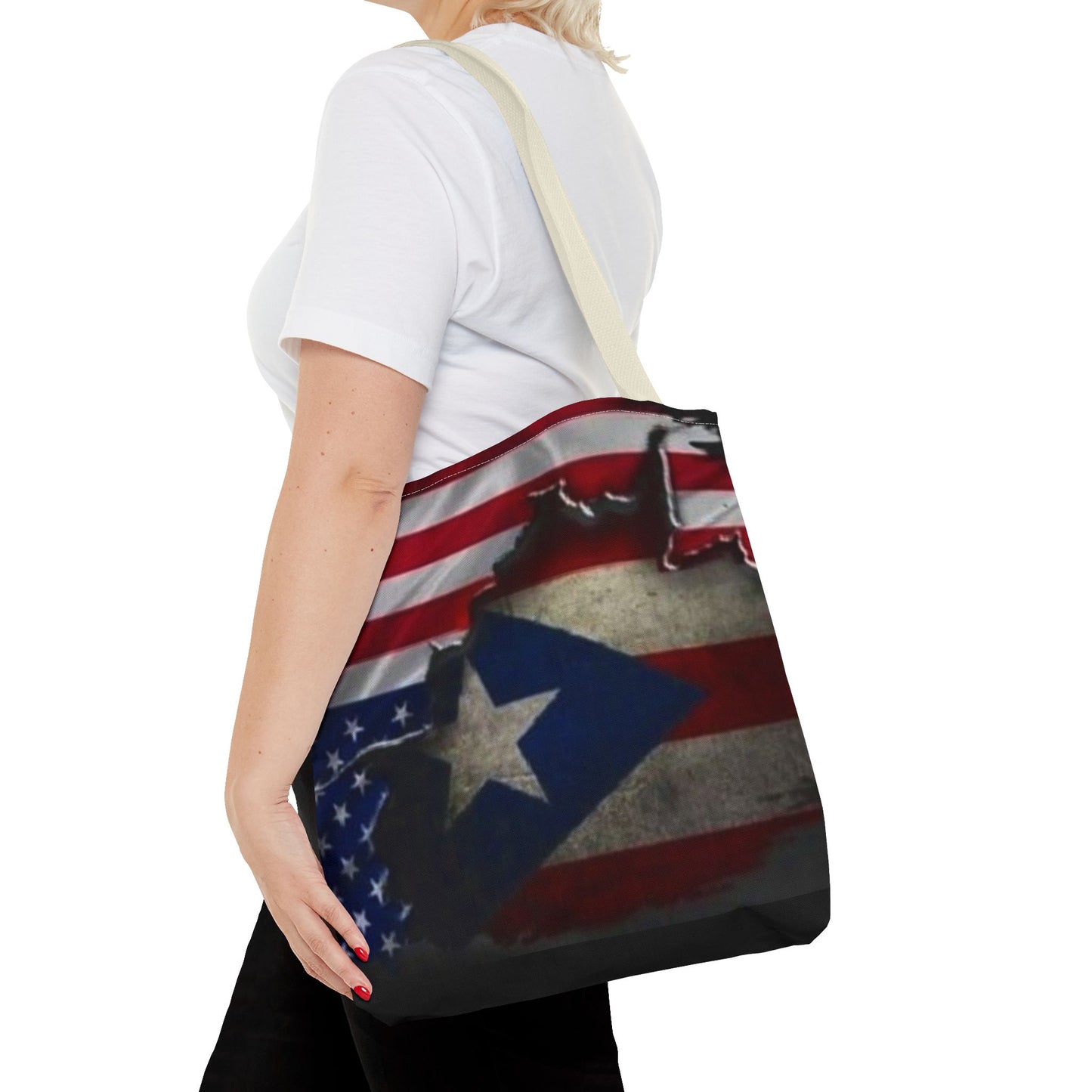 Carry Your Culture Puerto Rico Tote Bags with Island Pride 🇵🇷 Durable and Stylish Puerto Rico Tote Tote Bag (AOP)