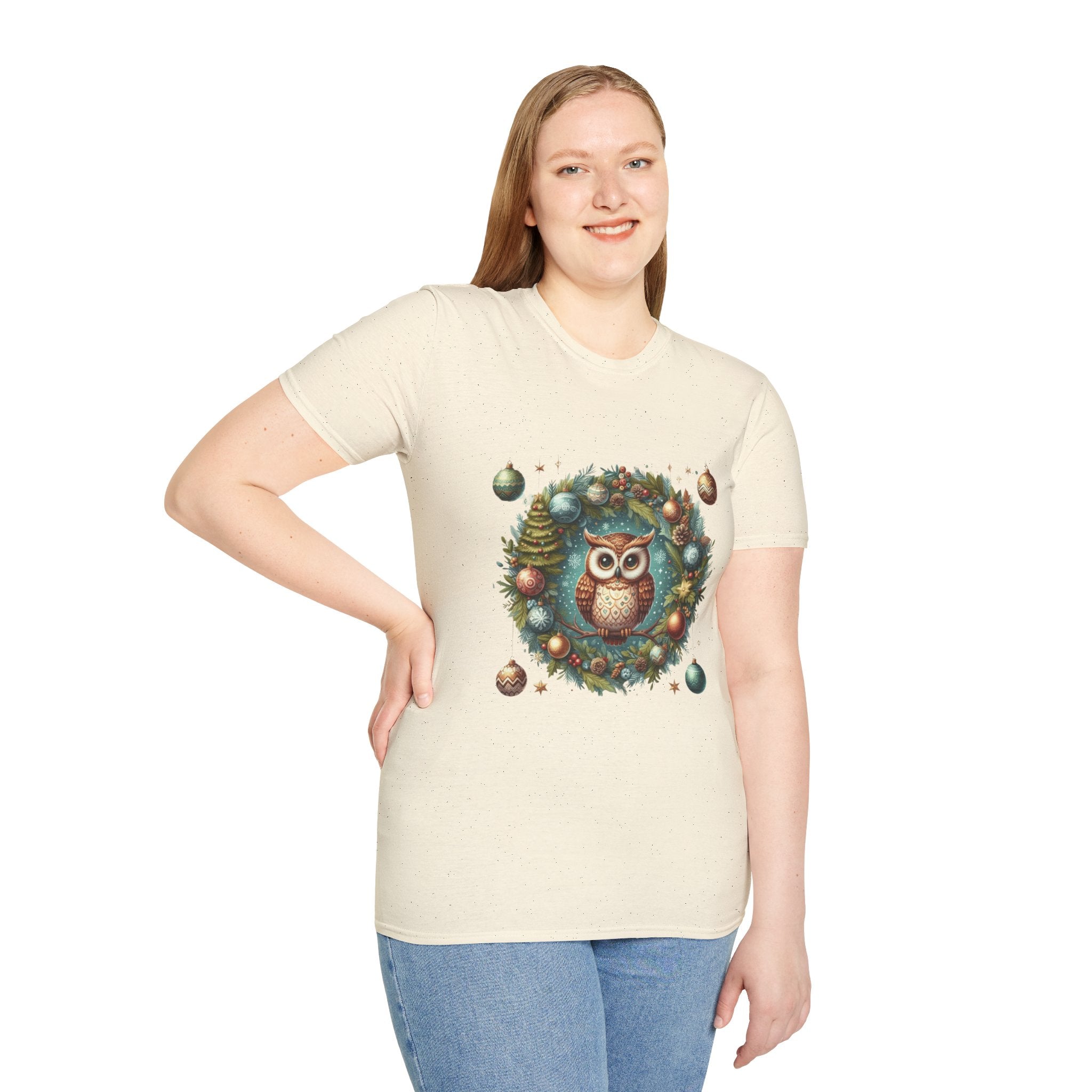 Merry Christmas Shirt  Santa, Reindeer  Holiday Spirit Design