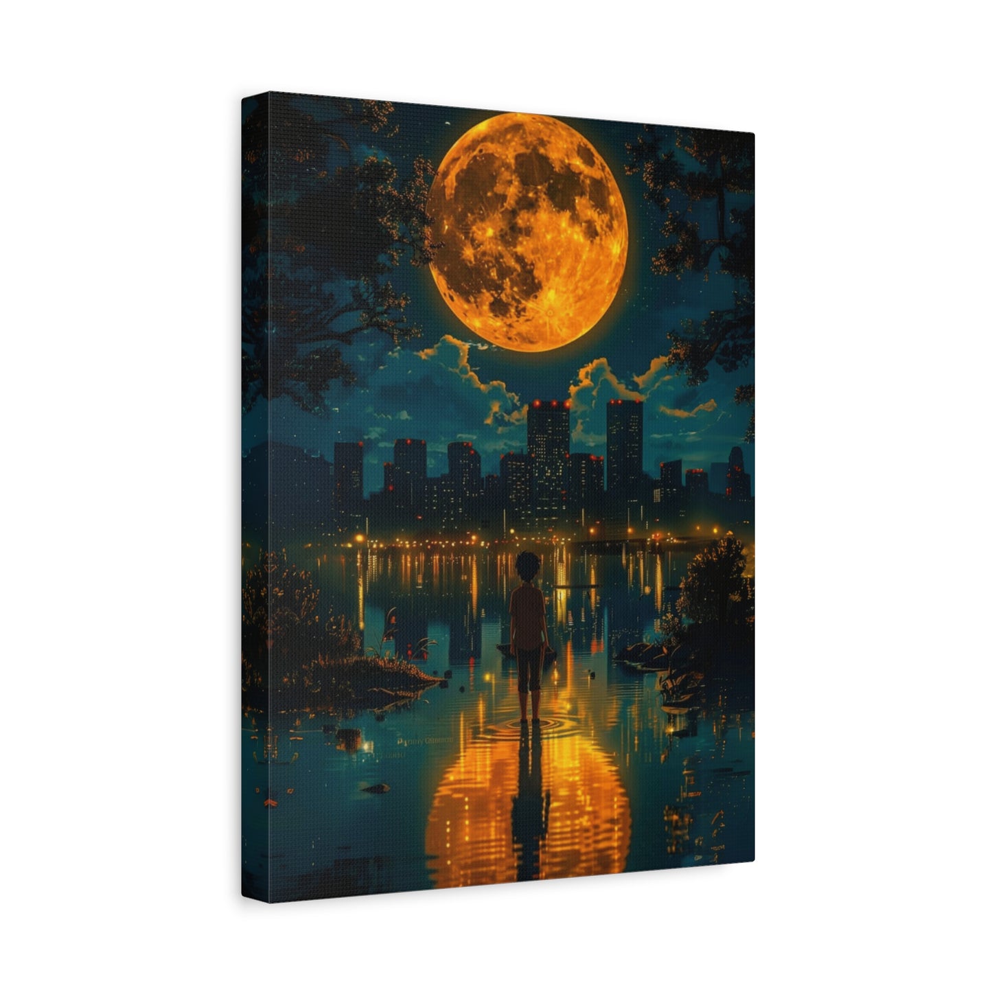 Because words have the power to move you let them live on your wall, Unique Nightscape Decoration, Perfect for Any Occasion