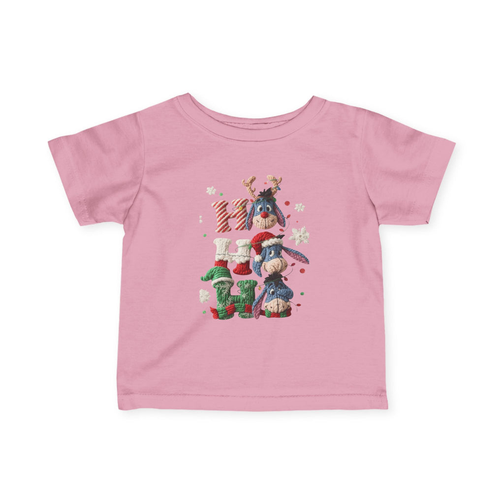 Infant Tee  Cute Holiday Penguins & Polar Bears Christmas Stack