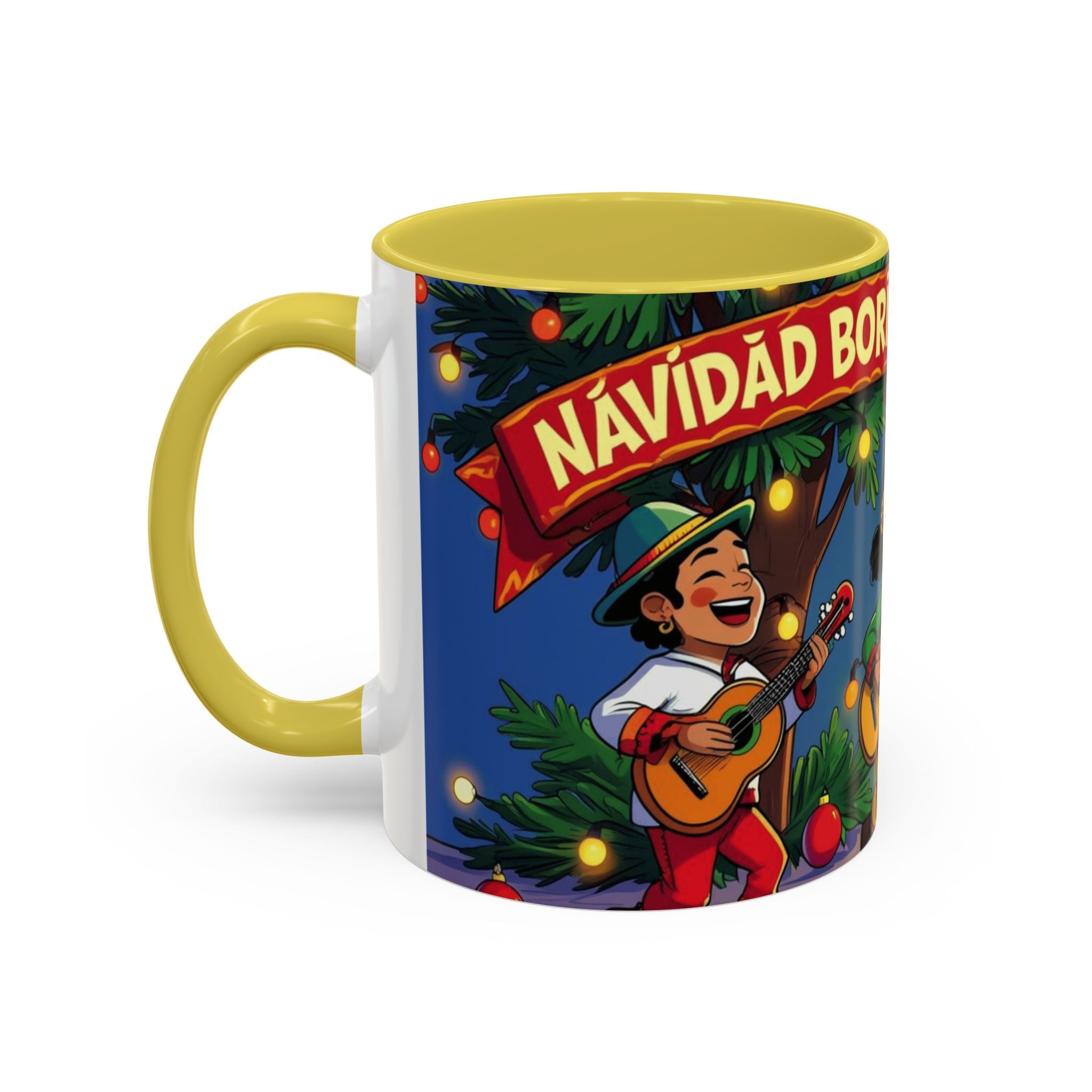 Navidad Boricua Mug Vibrant Puerto Rican Celebration Mug