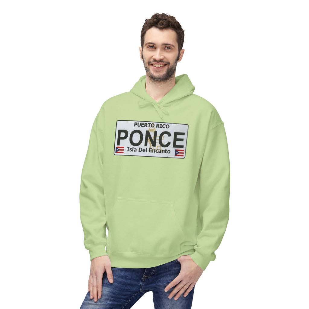 Ponce Puerto Rico License Plate Hoodie Isla Del Encanto Pullover
