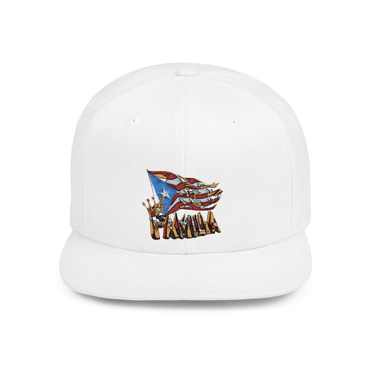Puerto Rican Flag Snapback Hat | Casual Style Cap for Beach, Festivals, and Everyday Wear | Unisex Adjustable Hat