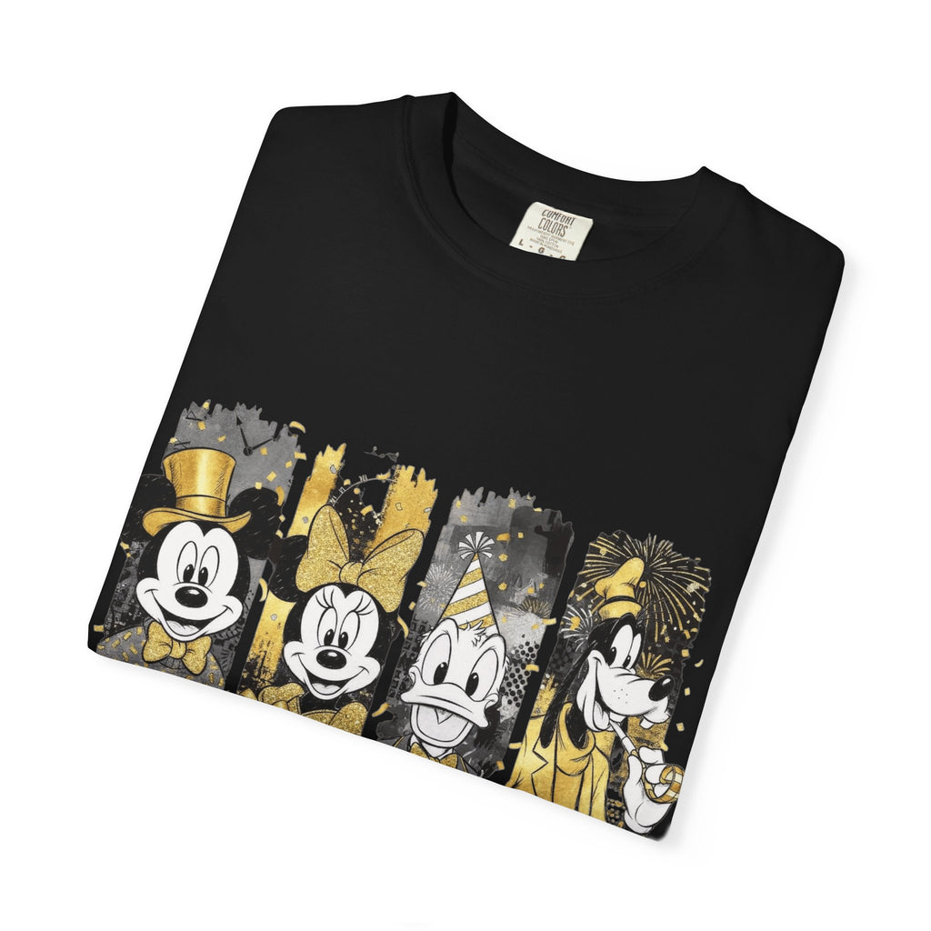 New Year Mickey & Friends T-Shirt  'Happy New Year' Graphic Tee