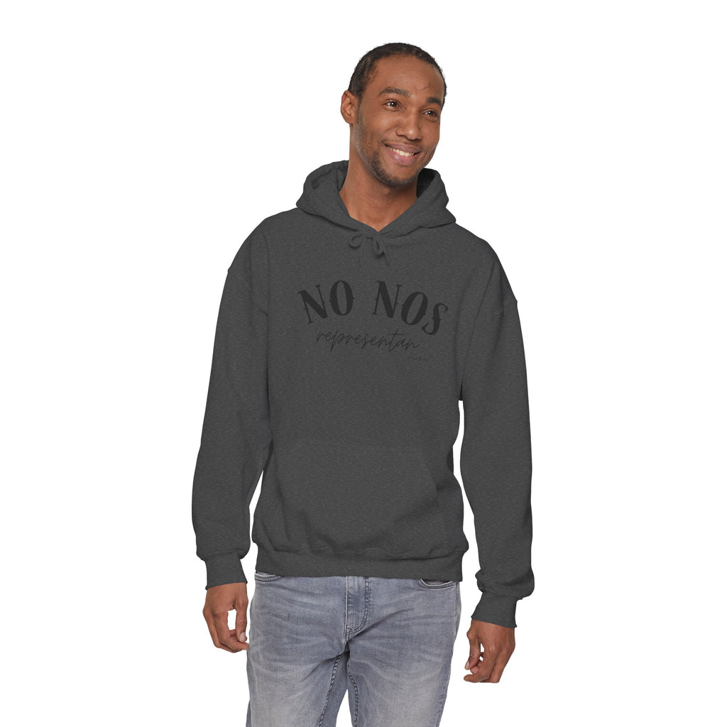 Puerto Rican Pride Hoodie  “No Nos representan” Front & Puñeta Flag Back