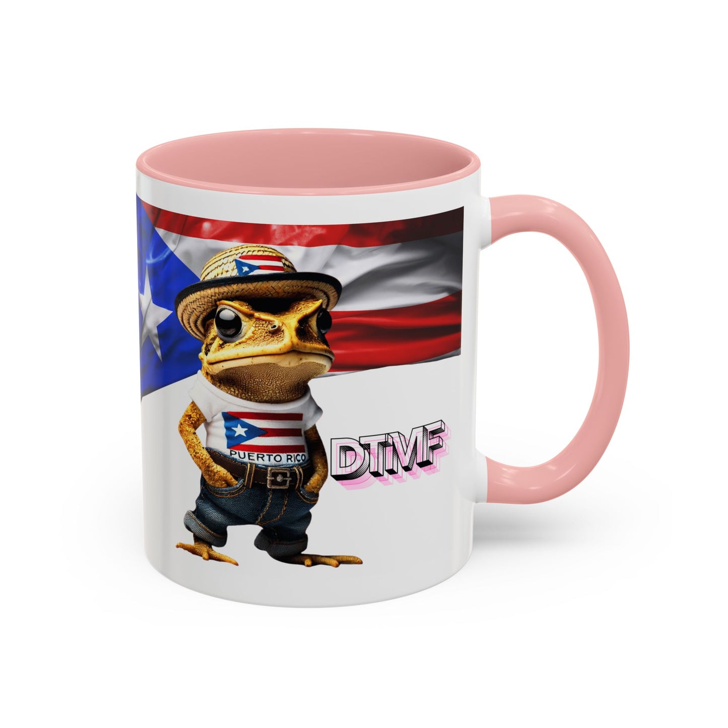 Puerto Rican Heritage Mugs with Unique Designs Accent Coffee Mug (11, 15oz)