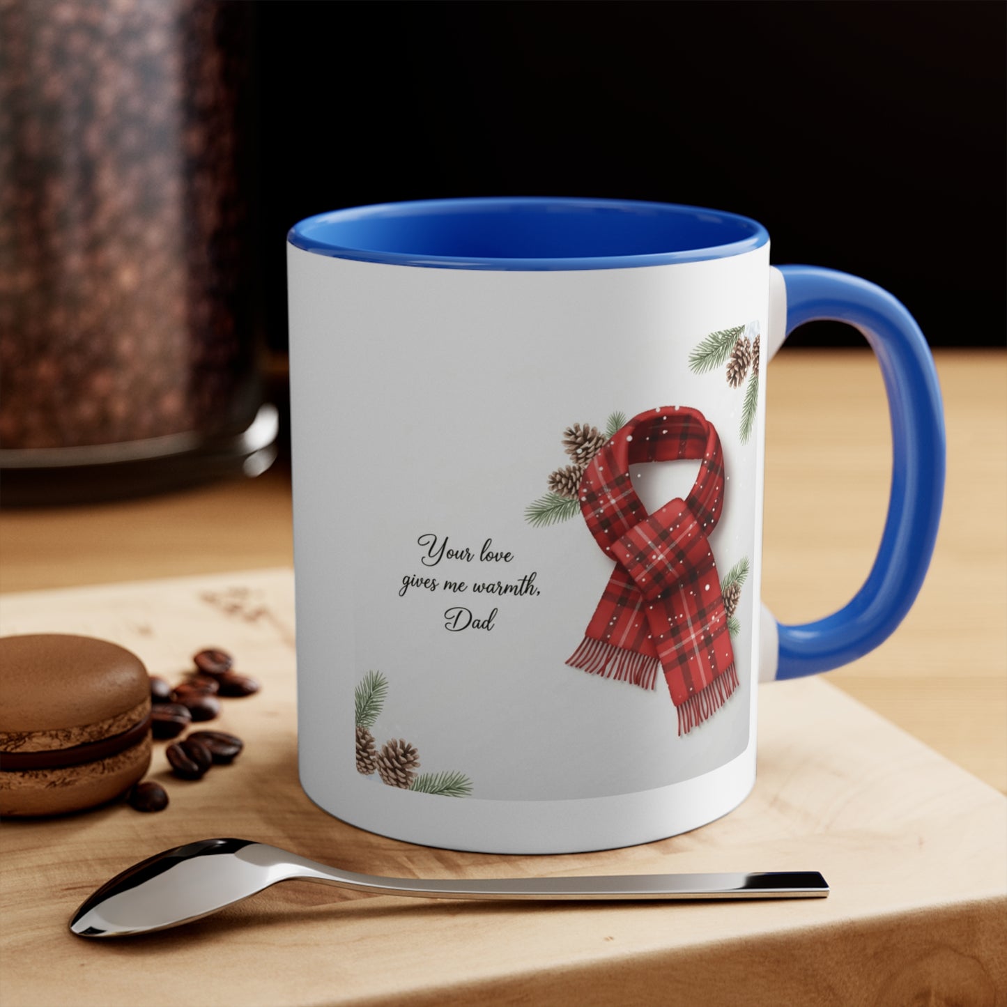 Xmas Mug Collection Funny, Cute & Cozy Holiday Coffee MugsFestive Love Mug 11oz Colorful Accent Christmas Gift for Dad