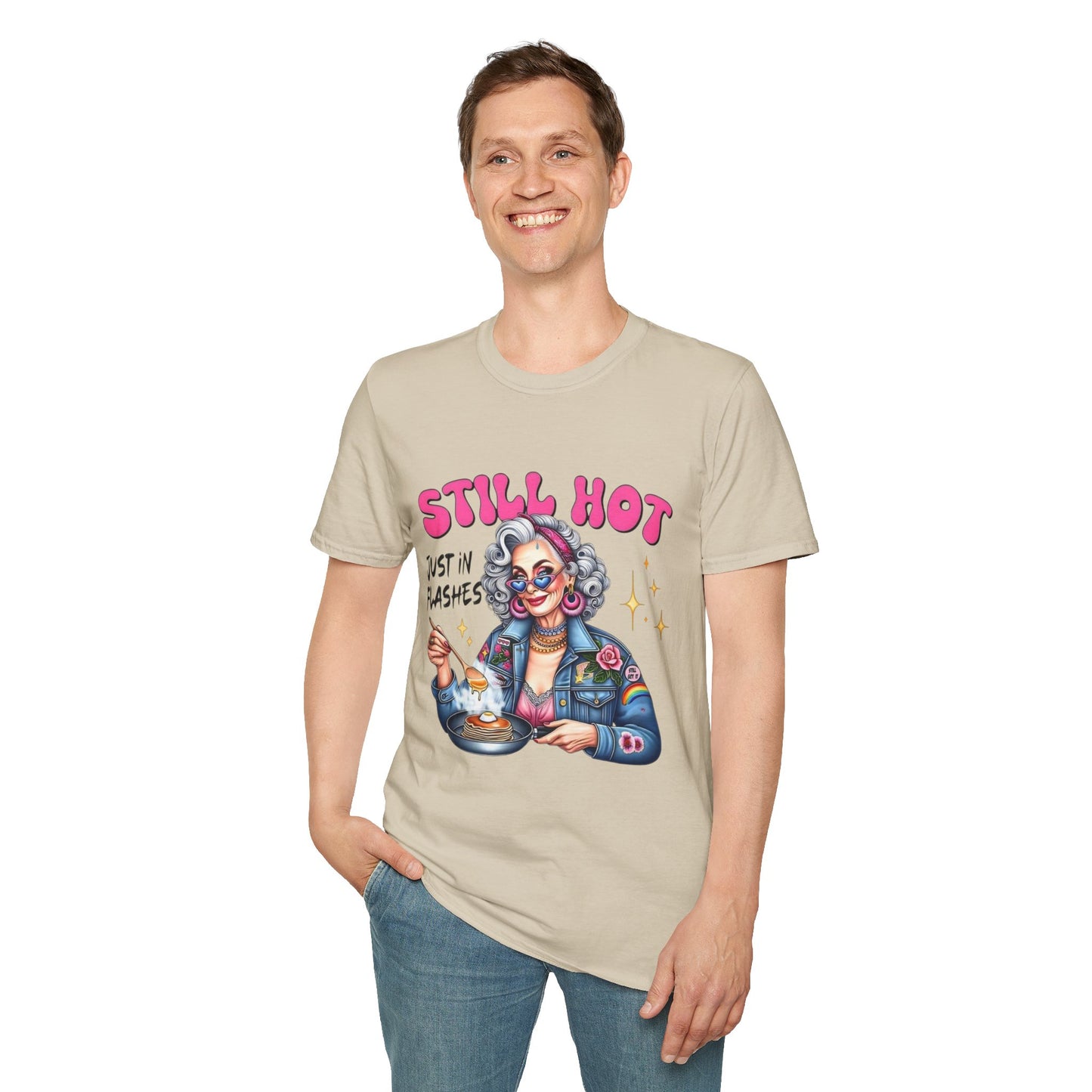 Humorous Retro Cooking T-Shirt, Funny Gift for Chefs and Foodies, Casual Wear, Gift for Grandma, Birthday Gift, Kitchen Humor Tee