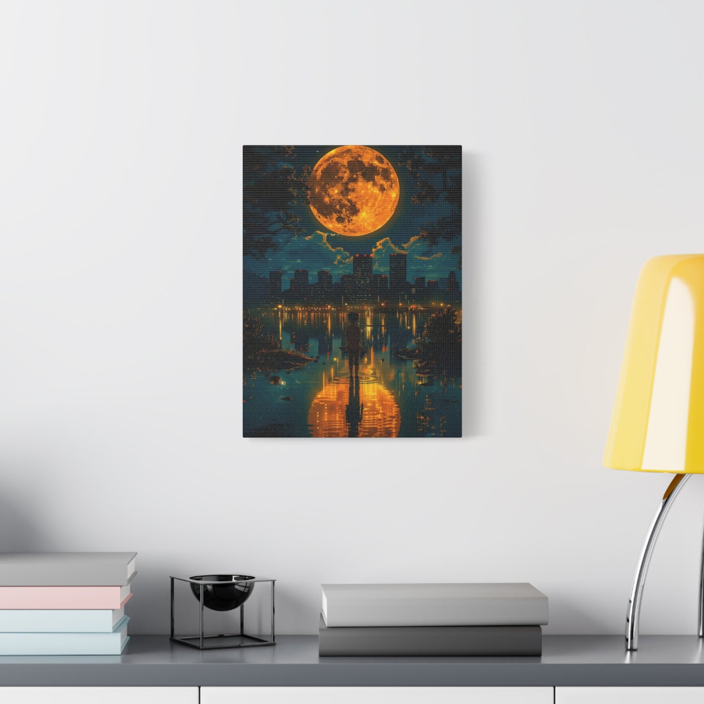Because words have the power to move you let them live on your wall, Unique Nightscape Decoration, Perfect for Any Occasion