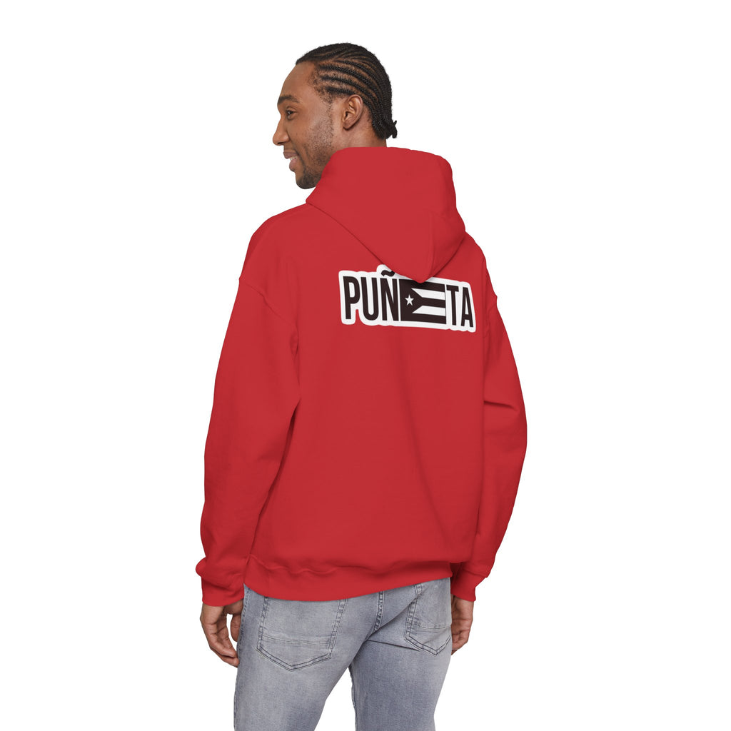 Puerto Rican Pride Hoodie  “No Nos representan” Front & Puñeta Flag Back