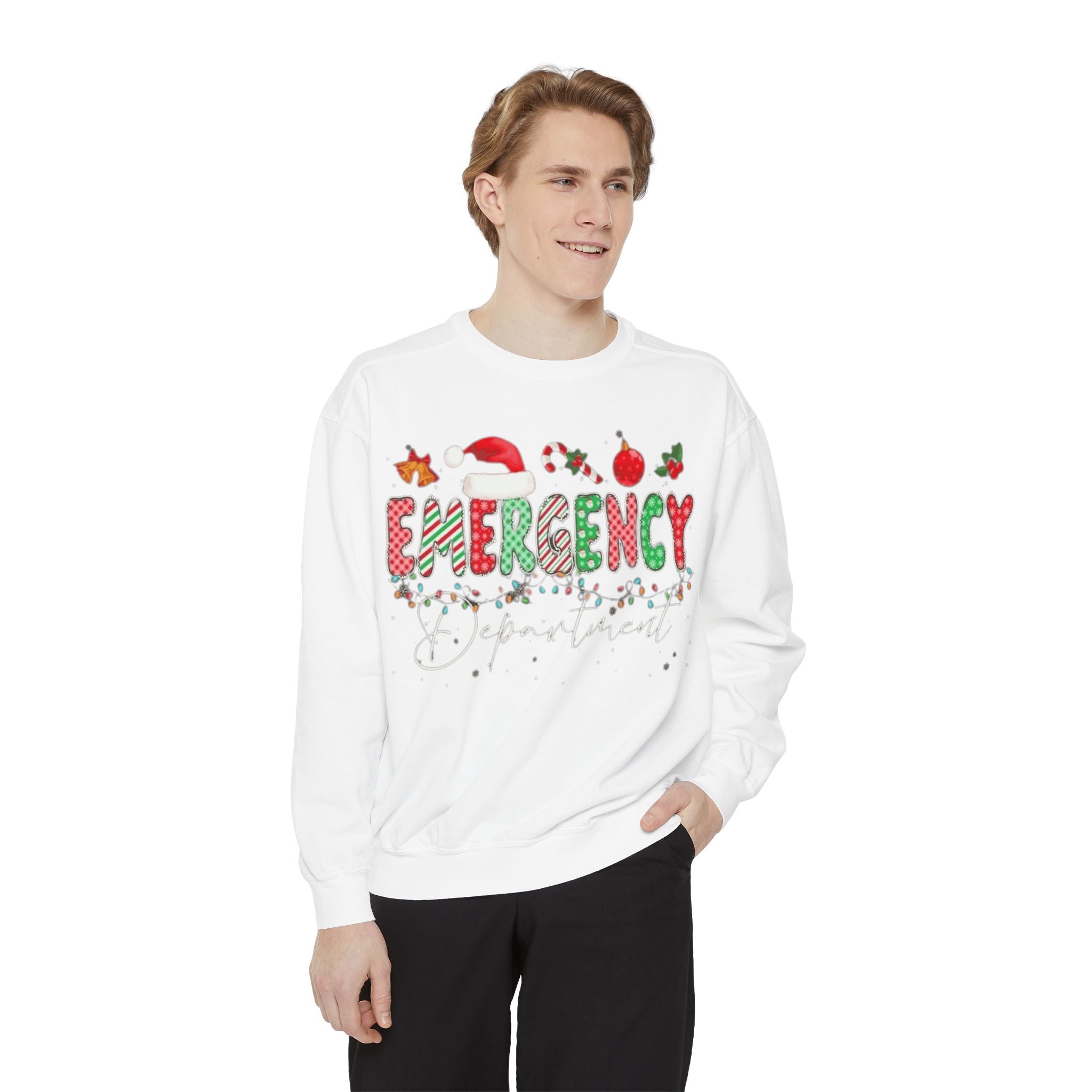 Holiday 'Emergency Department' Christmas Sweatshirt