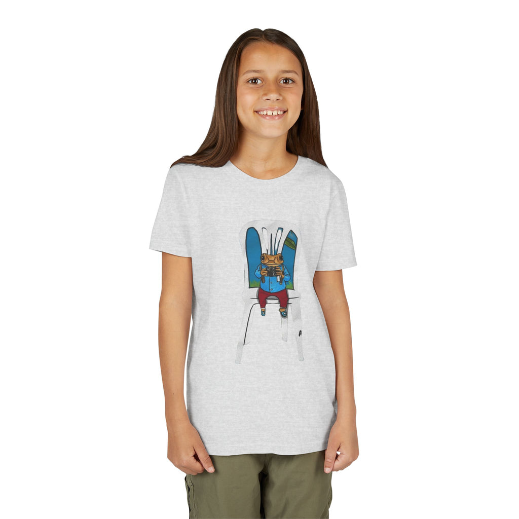 Kids Concho on a High Chair T-Shirt Cute Baby Rabbit Feeding Tee kids PUERTO RICO CHRISTMAS T-SHIRT