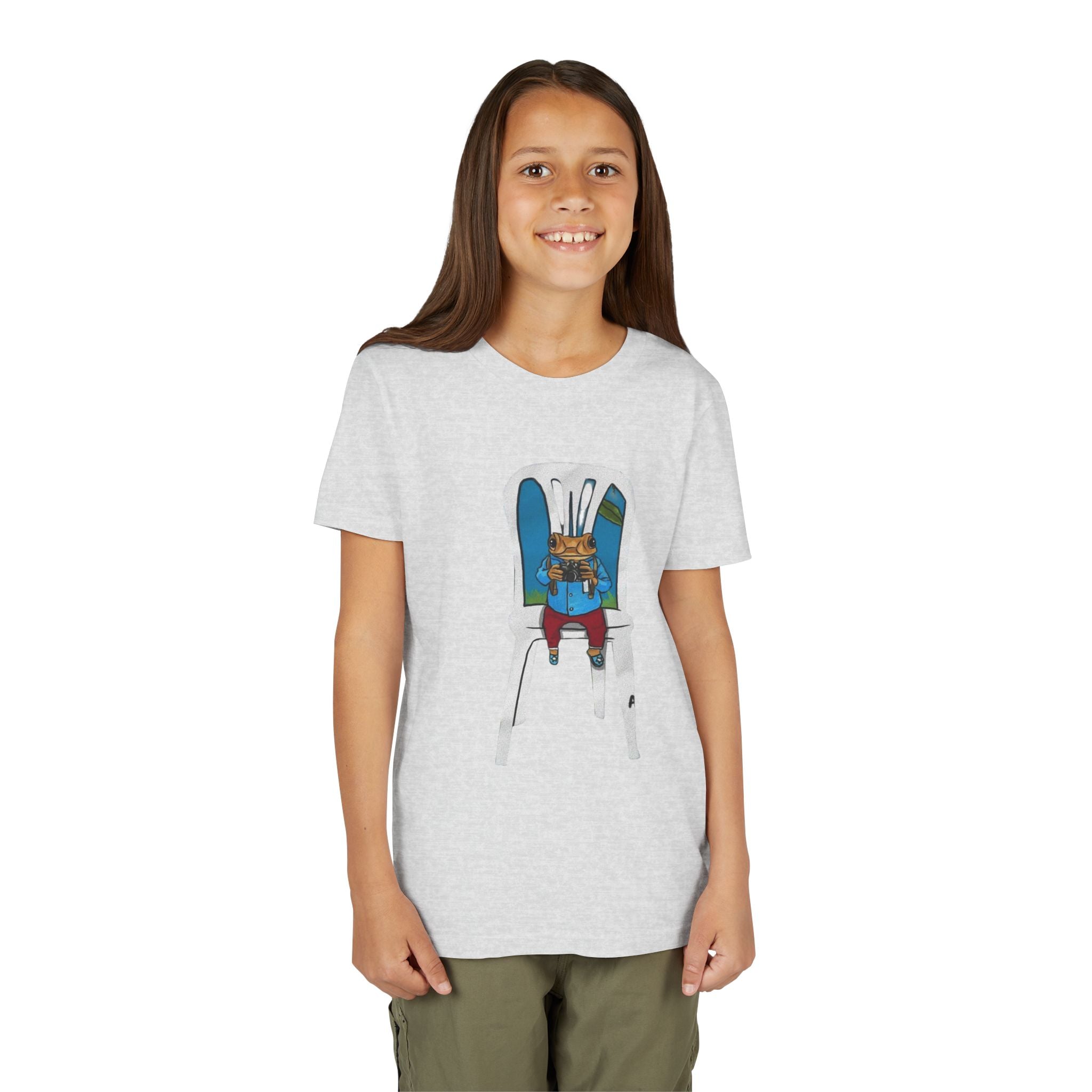 Kids Concho on a High Chair T-Shirt Cute Baby Rabbit Feeding Tee kids PUERTO RICO CHRISTMAS T-SHIRT