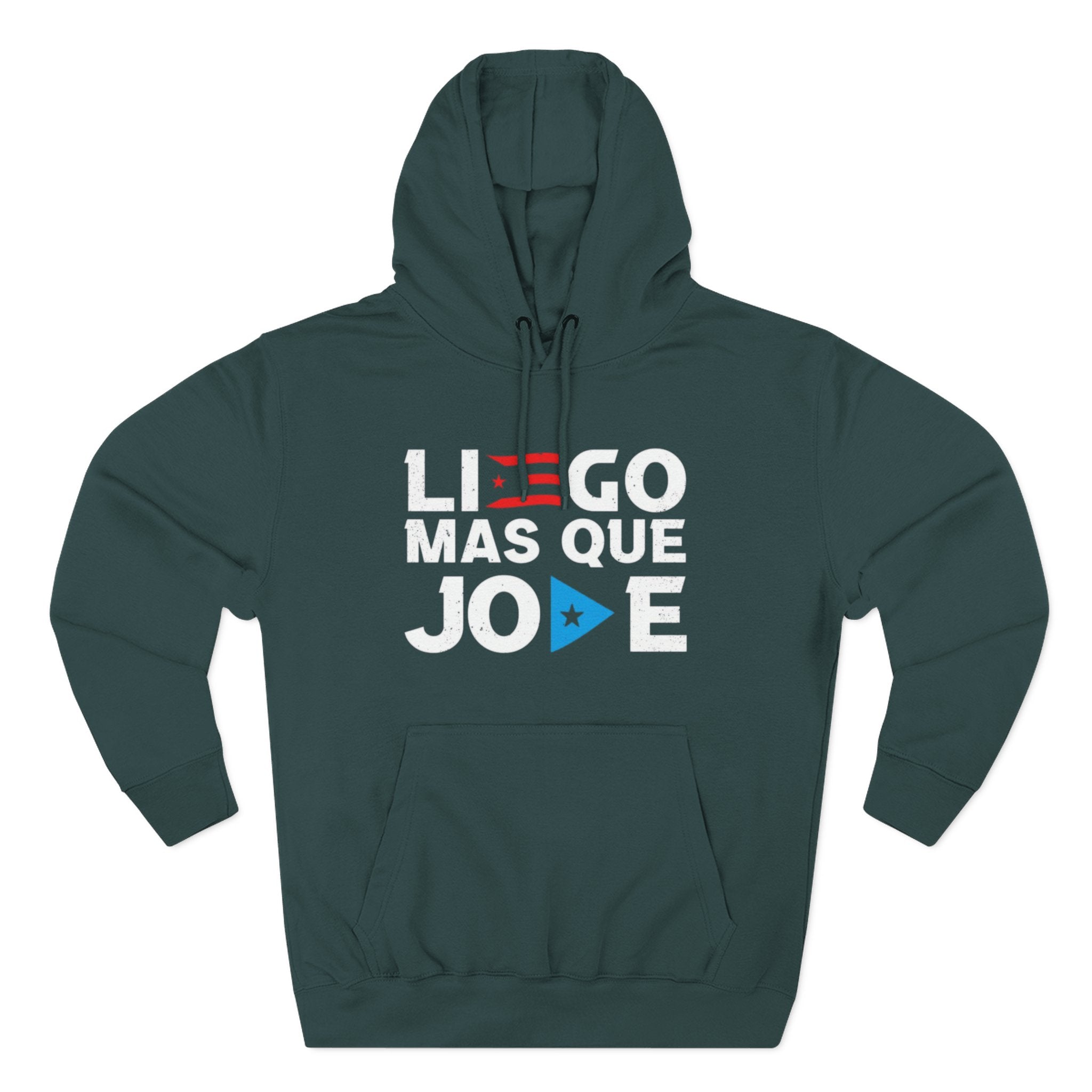 Puerto Rican culture & traditions Navidades Boricuas Collection fleece hoodie