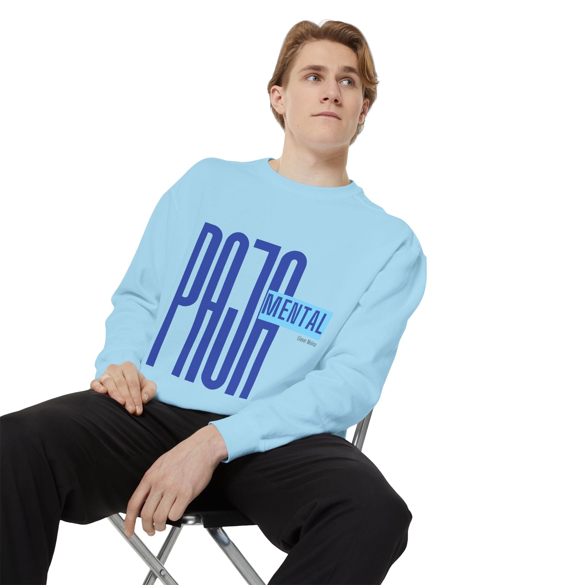 Mental Pazn Sweatshirt "Suerten Ya Esa" Spanish Graphic Crewneck