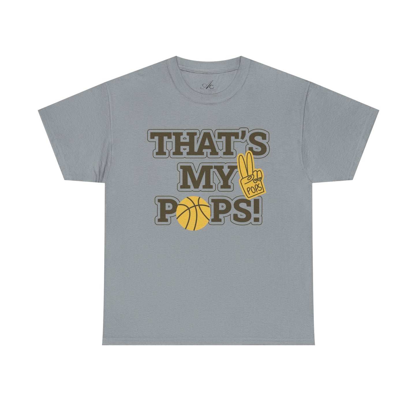 Basketball Dad Tee, Unisex Heavy Cotton T-Shirt for Father's Day, Sports Gift, Father's Day Gift, Family Tee, Casual Wear