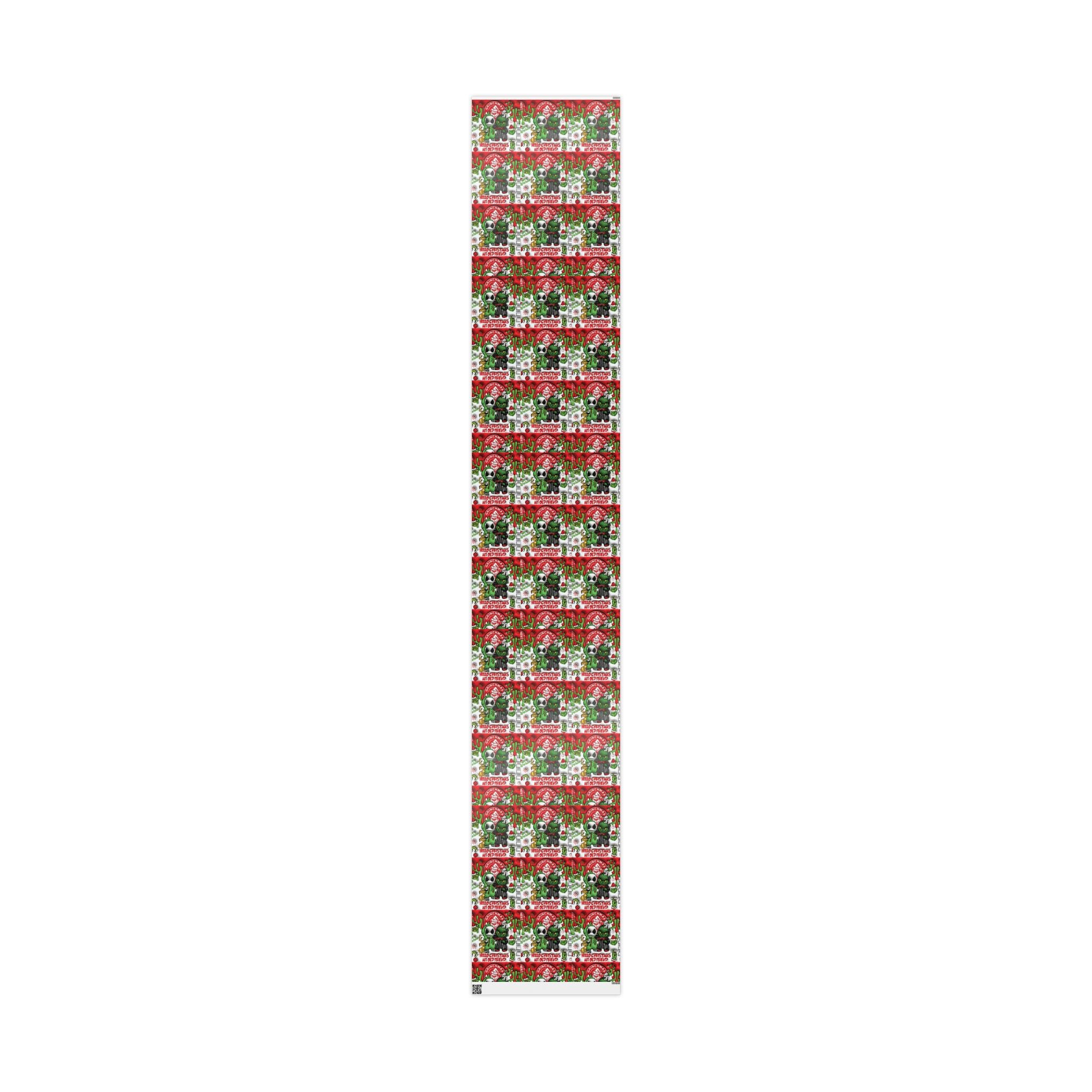 Festive Wrapping Paper – Whimsical Holiday Gift Wrap | Christmas Paper Roll | Fun & Unique Gift Packaging