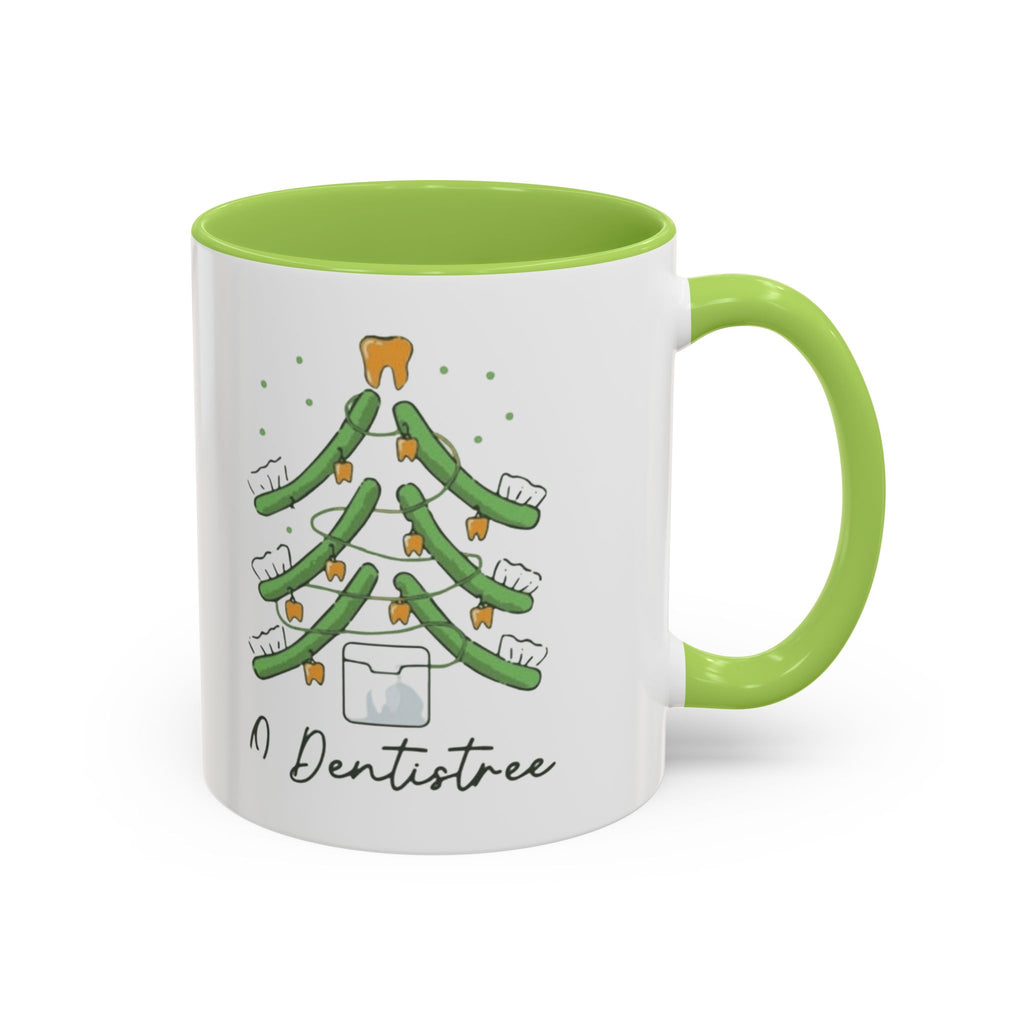 Dentist Christmas Mug - 'A Dentistree' Holiday Coffee Cup (11/15oz)